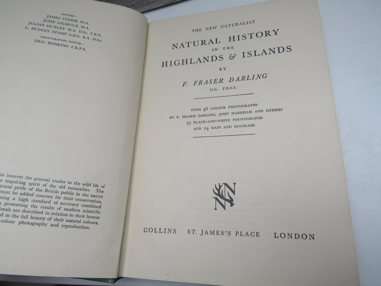 Natural History in the Highlands and Islands by F. Fraser Darling, 1947