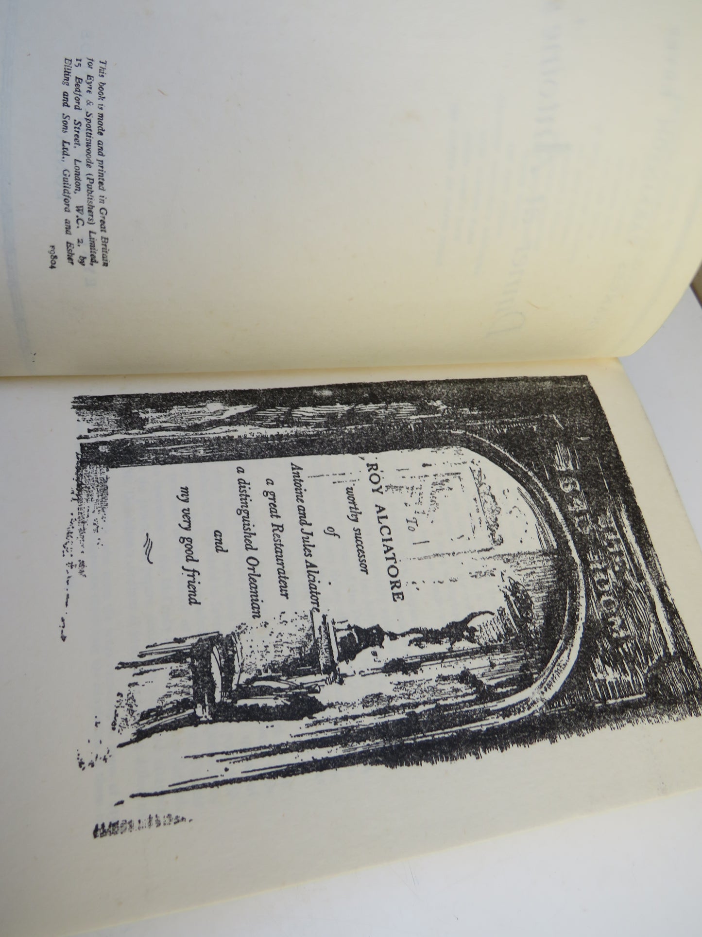 Dinner At Antoine's By Frances Parkinson Keyes 1949
