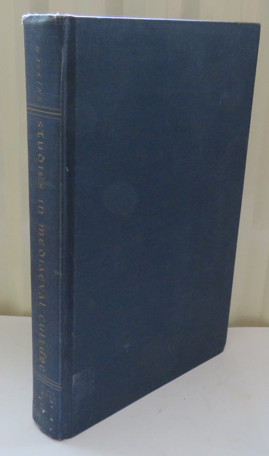 Studies In Mediaeval Culture By Charles Homer Haskins