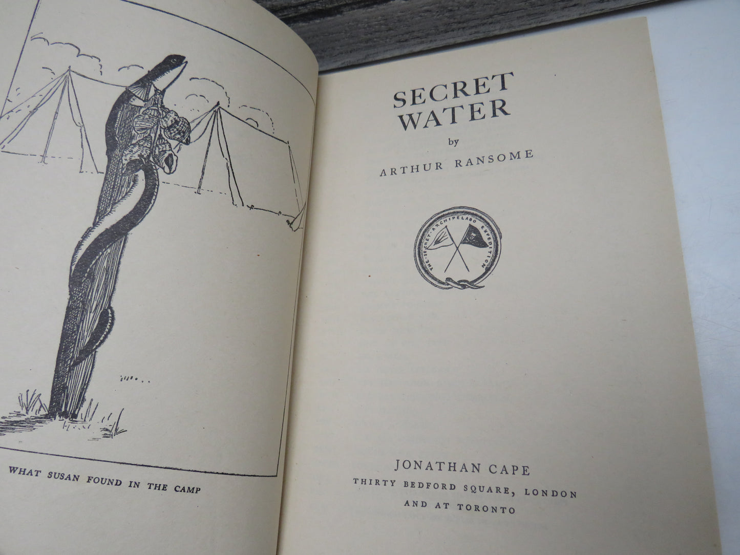 Secret Water by Arthur Ransome, 1946