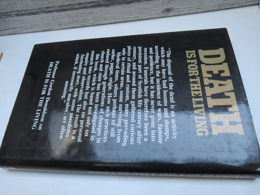 Death Is For The Living By Anne Gordon 1984