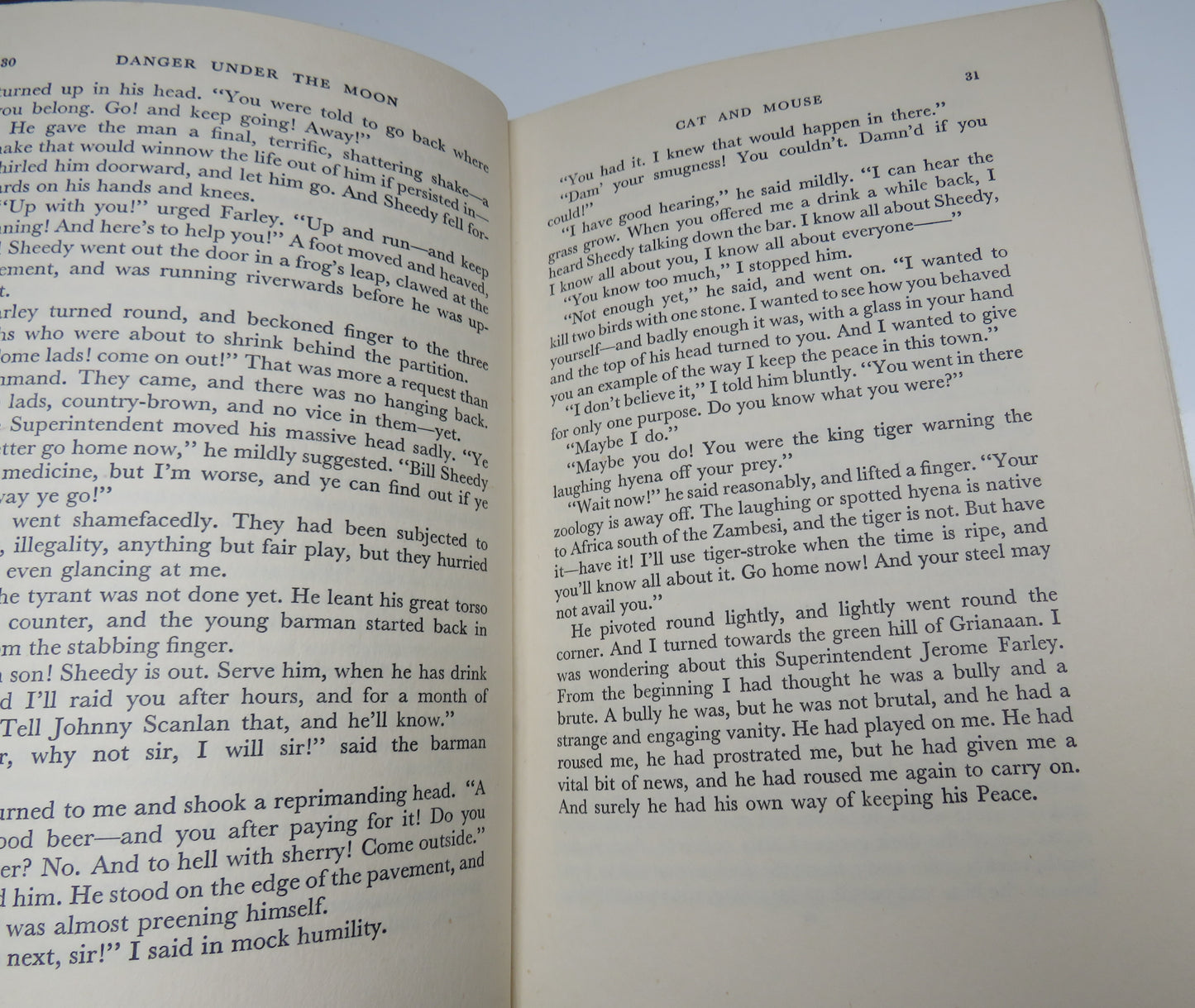 Danger Under The Moon By Maurice Walsh 1956 1st Edition