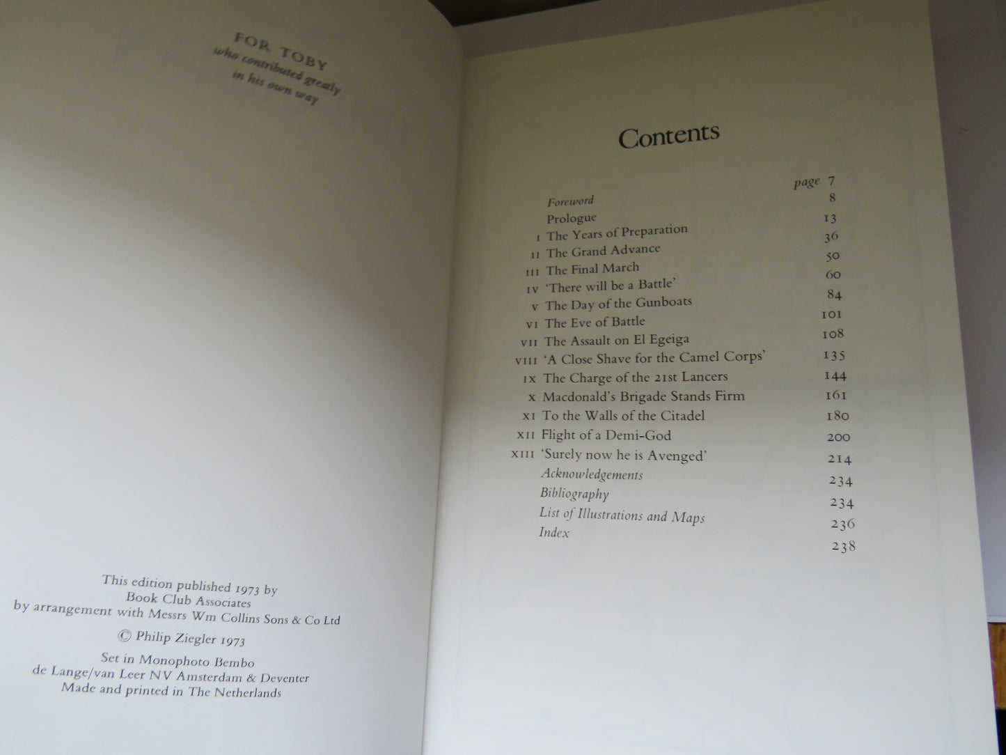 Omdurman By Philip Ziegler 1973