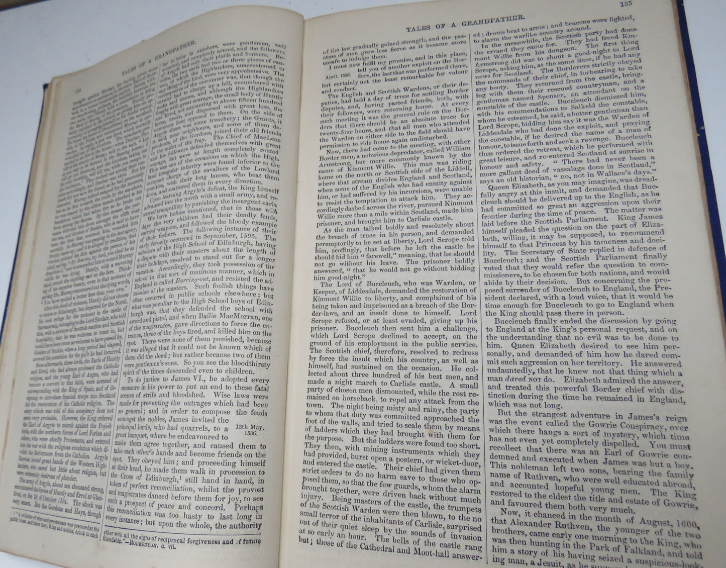 Tales Of A Grandfather Being The History Of Scotland From The Earliest Times By Sir Walter Scott 1889