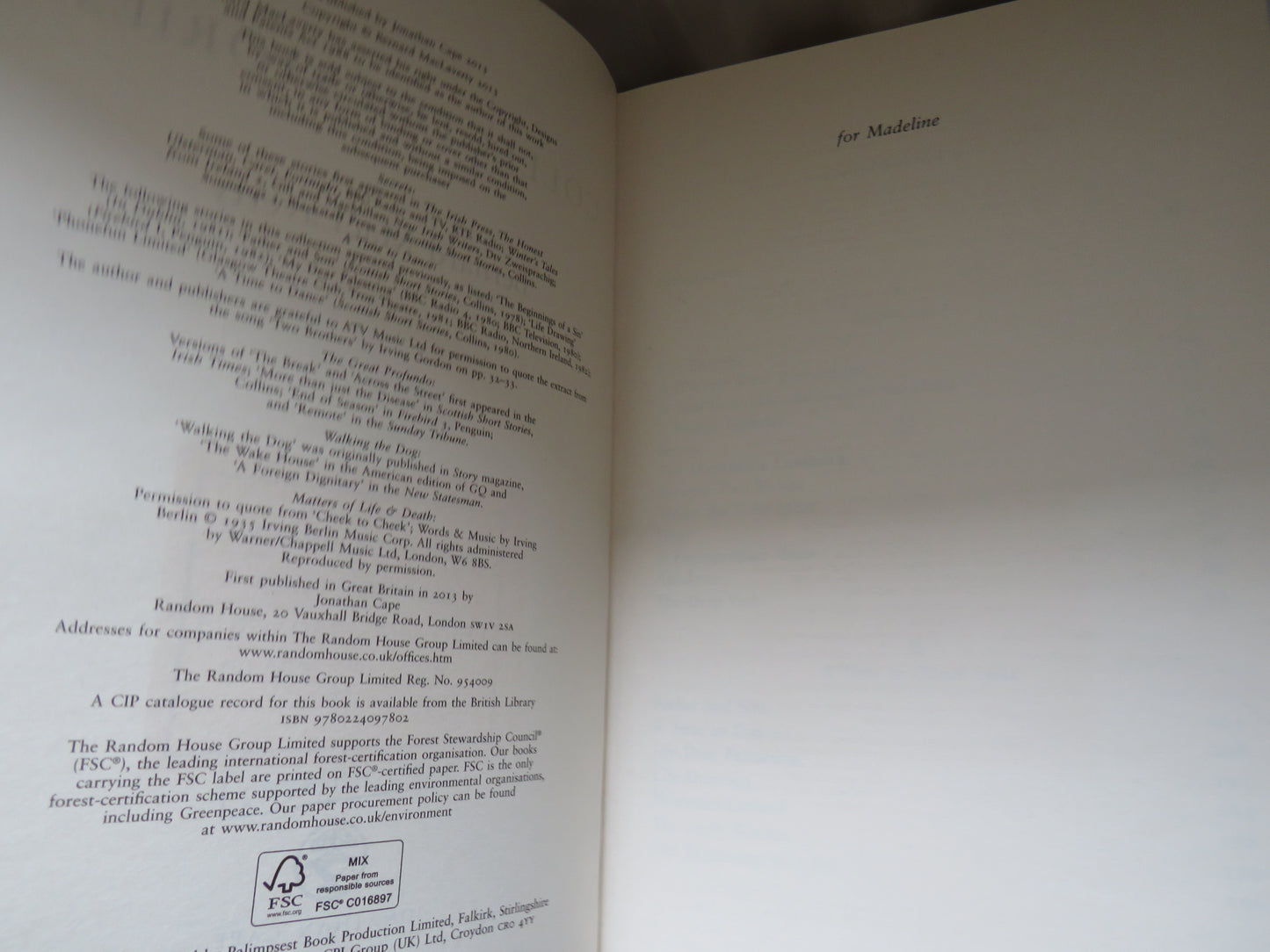 Collected Stories By Bernard MacLaverty 2013
