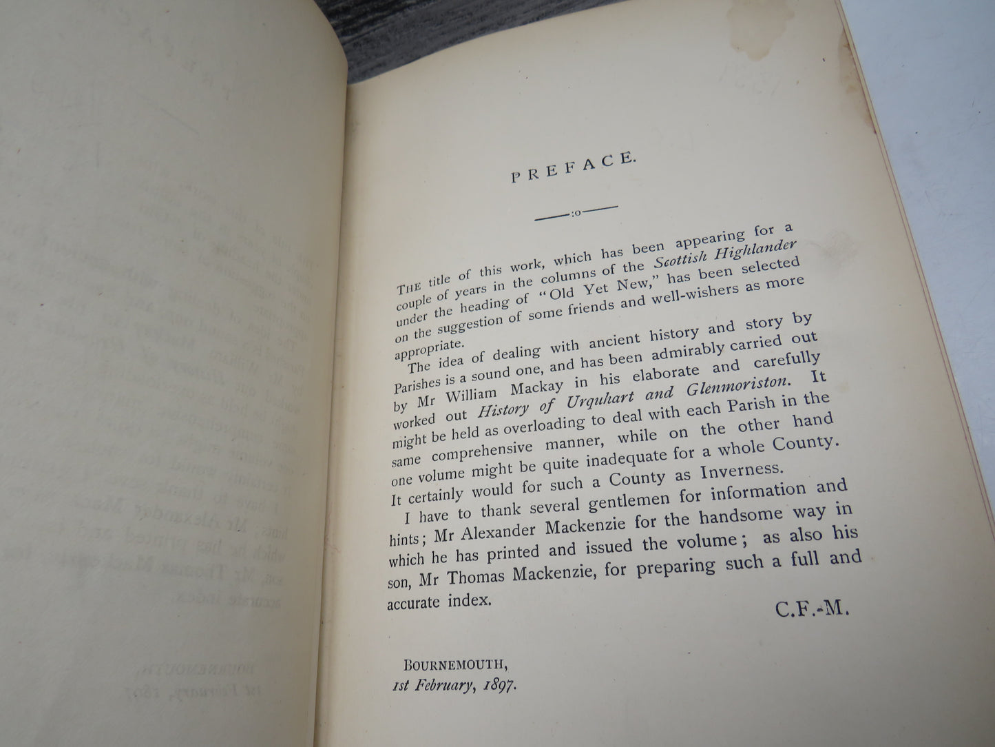 Antiquarian Notes, Historical, Genealogical, and Social Inverness-shire Parish By Parish By Charles Fraser-Mackintosh 1893