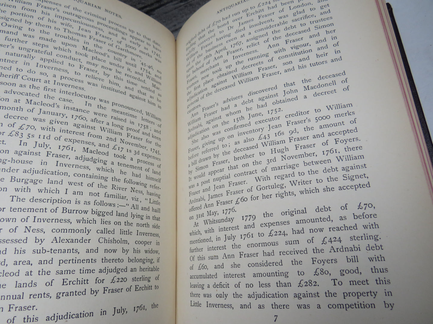 Antiquarian Notes, Historical, Genealogical, and Social Inverness-shire Parish By Parish By Charles Fraser-Mackintosh 1893