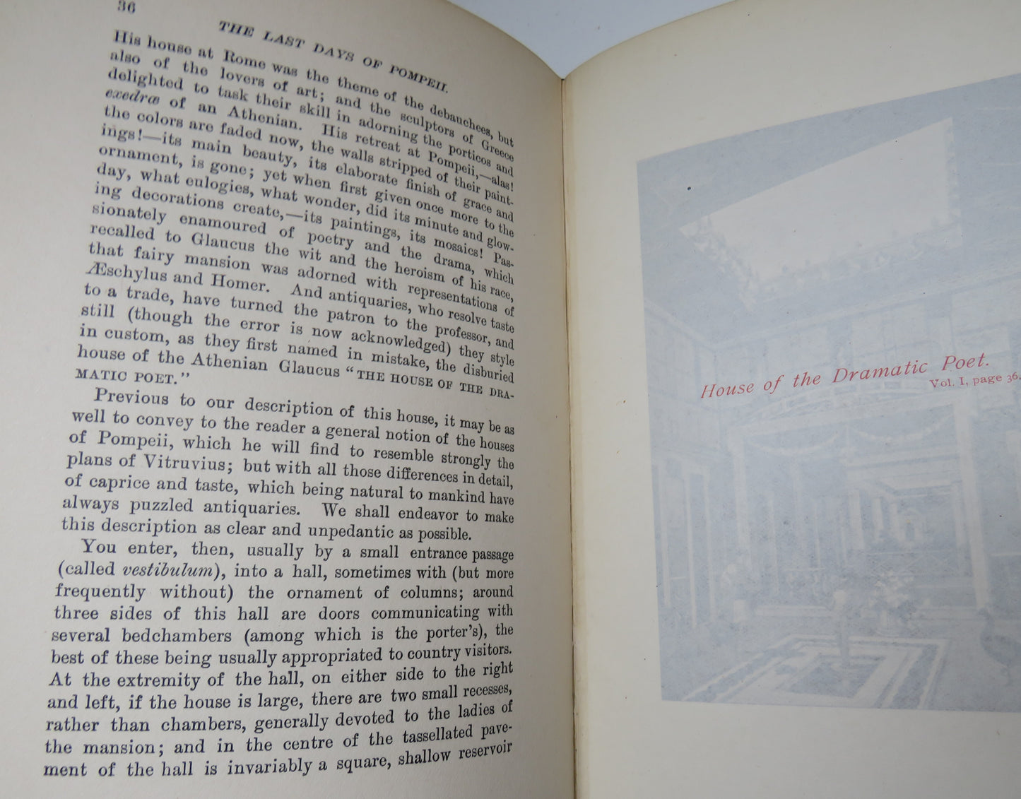 The Last Days Of Pompeii By Edward Bulwer Lytton Vol I 1899