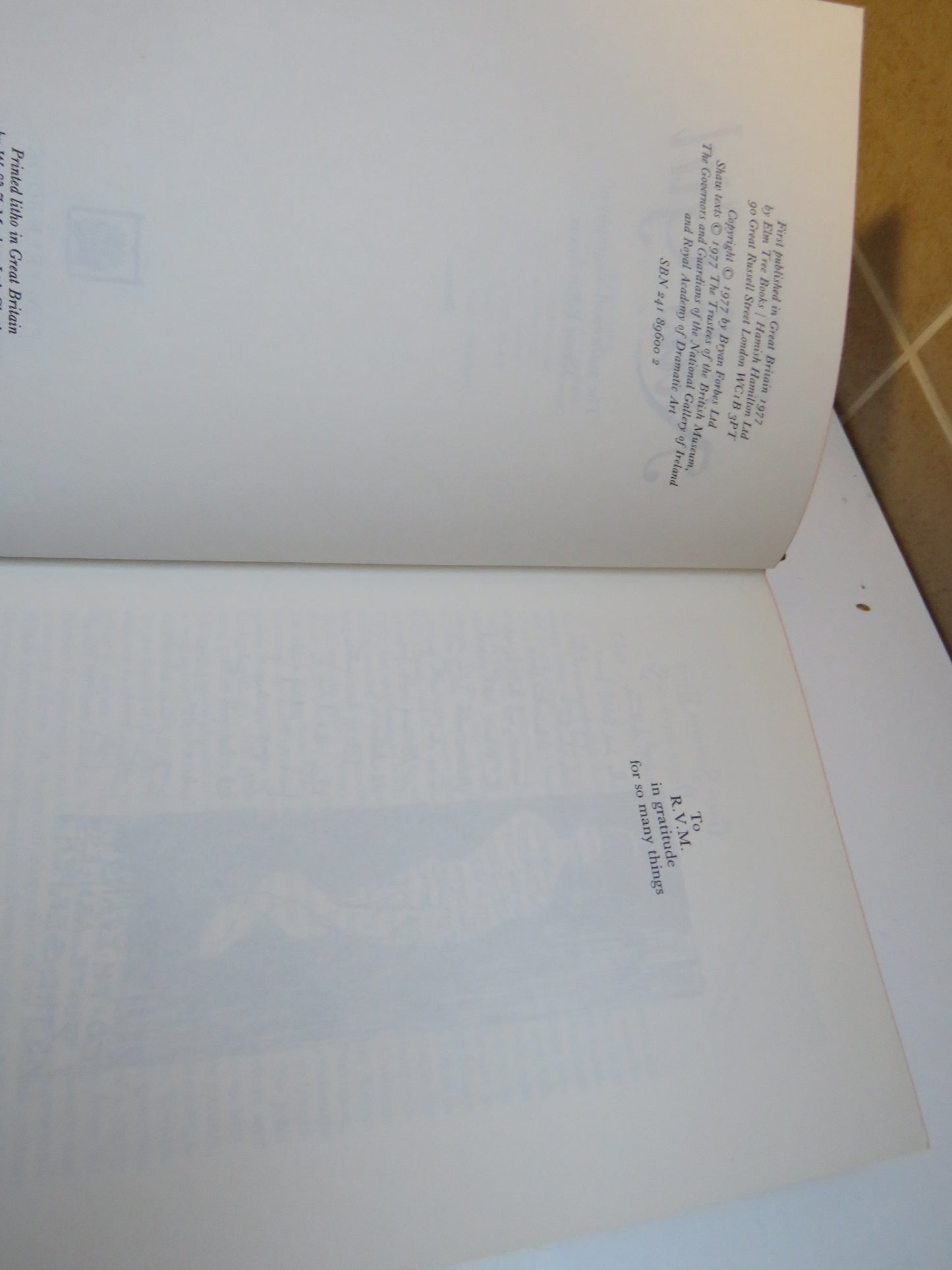 Ned's Girl The Authorized Biography of Dame Edith Evans By Bryan Forbes 1977