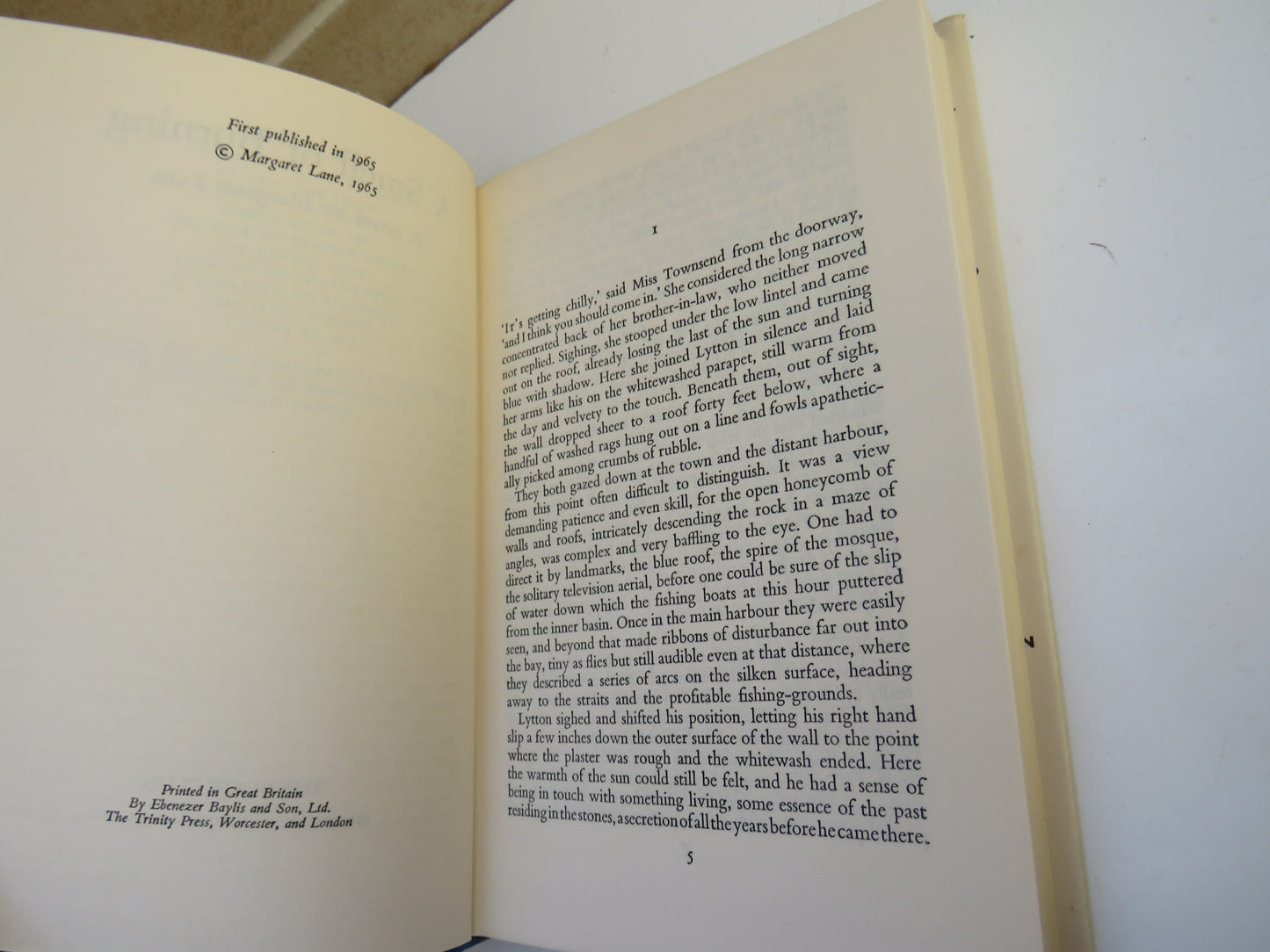 A Smell of Burning A Novel By Margaret Lane 1965