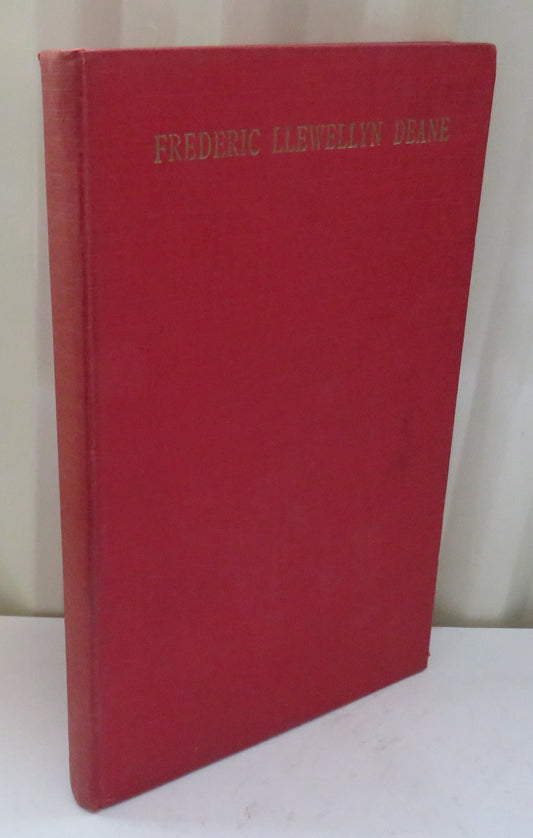 Frederic Llewellyn Deane Bishop of Aberdeen and Orkney By W.G. Sinclair Snow