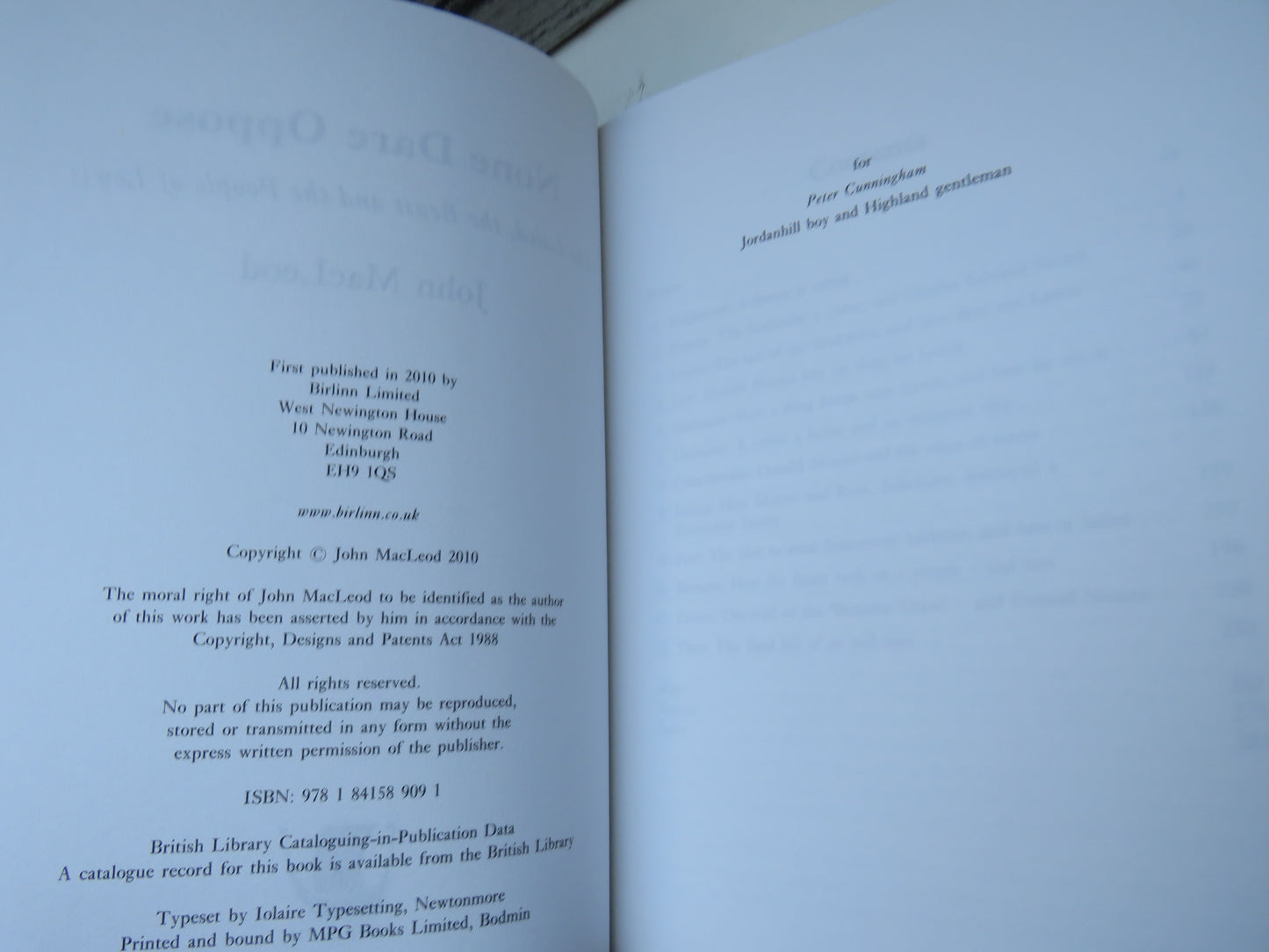 None Dare Oppose The Laird, The Beast and The People of Lewis By John MacLeod 2010