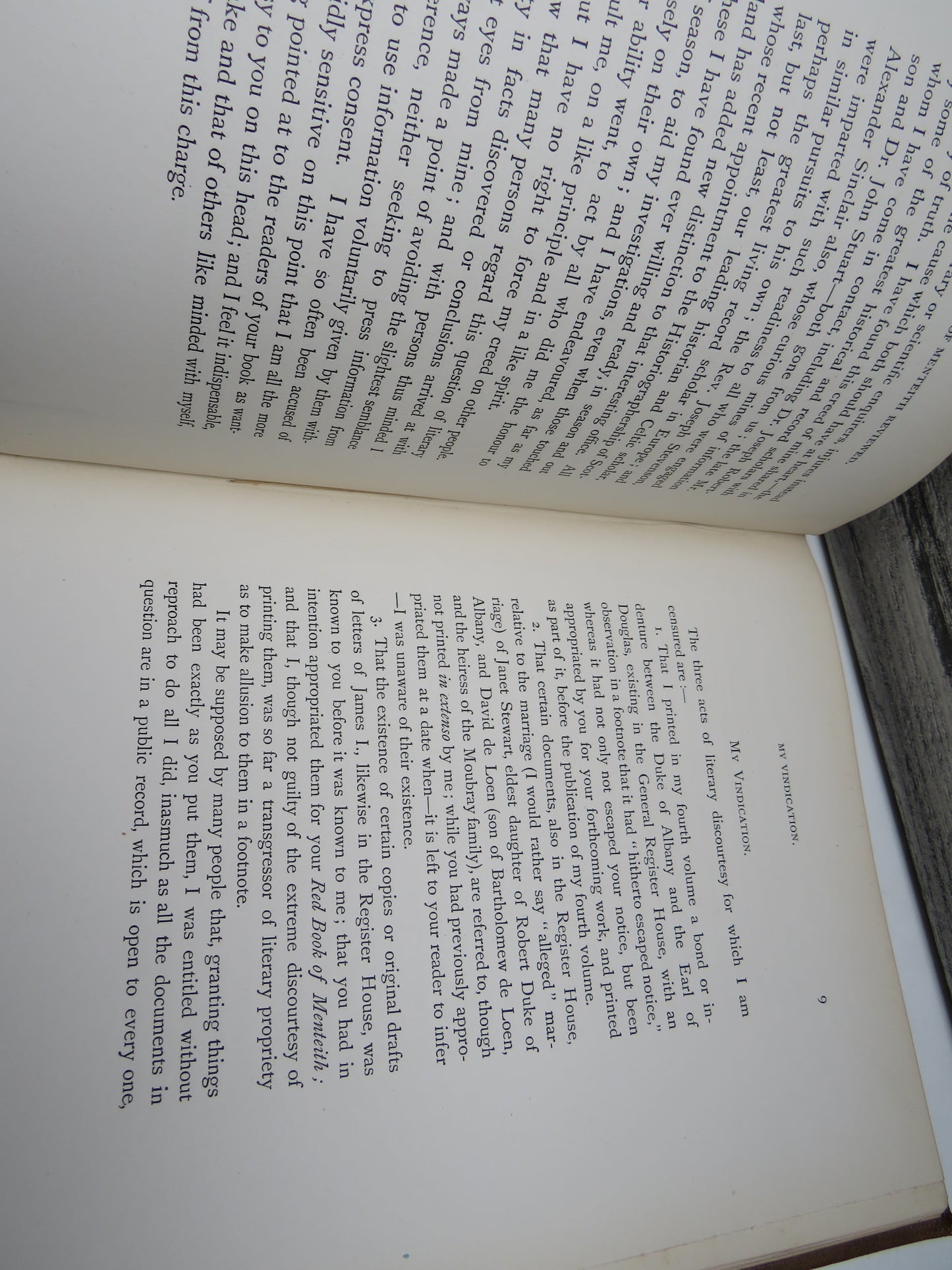 The Red Book of Menteith Reviewed In Reply To Charges of Literary Discourtesy Made Against The Review In A Letter To The Autor Of That Work By George Burnett 1881