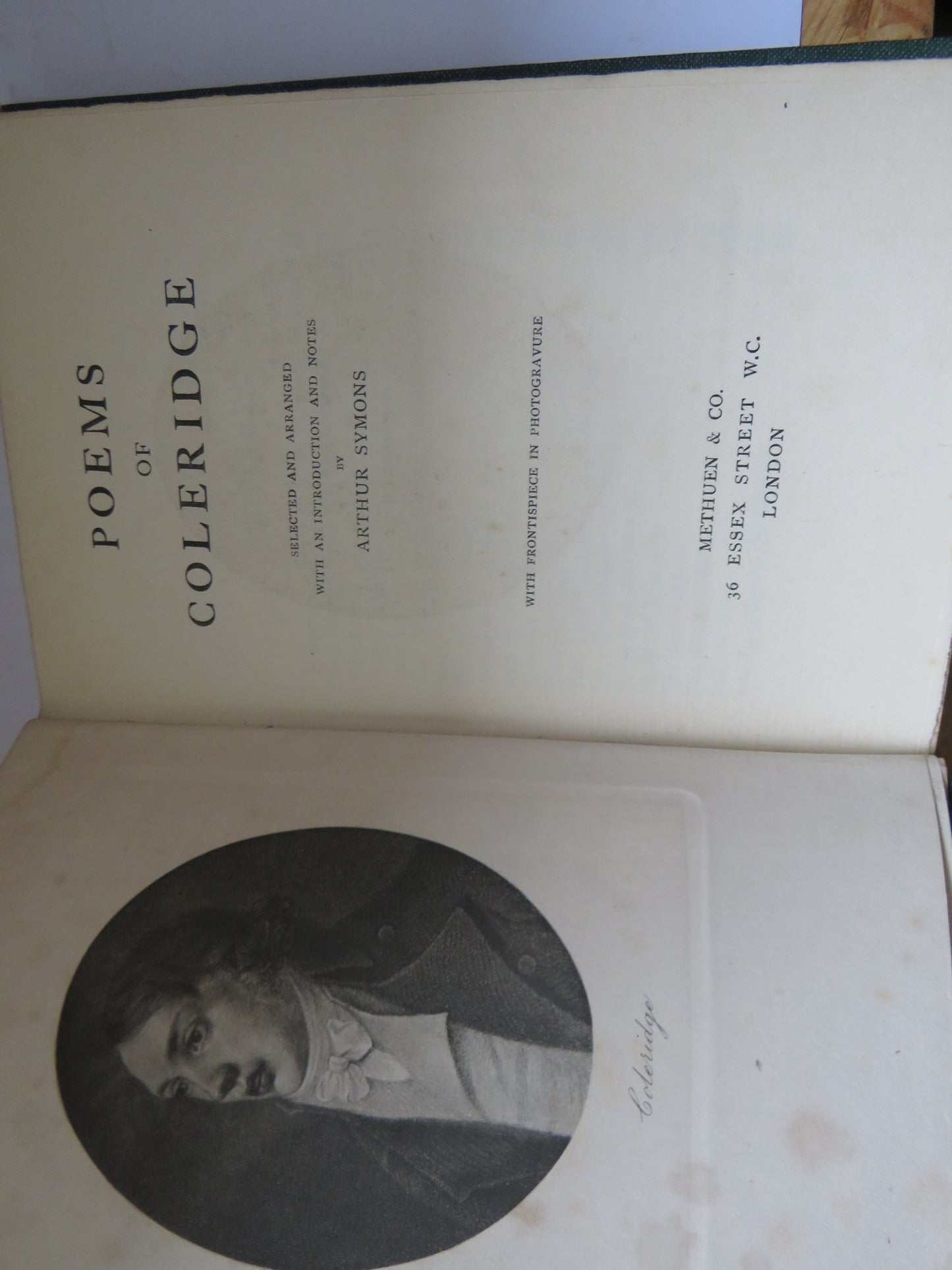 Poems of Coleridge By Arthur Symons 1905