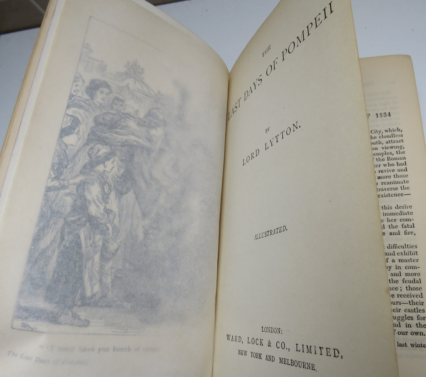 The Last Days Of Pompeii By Lord Lytton