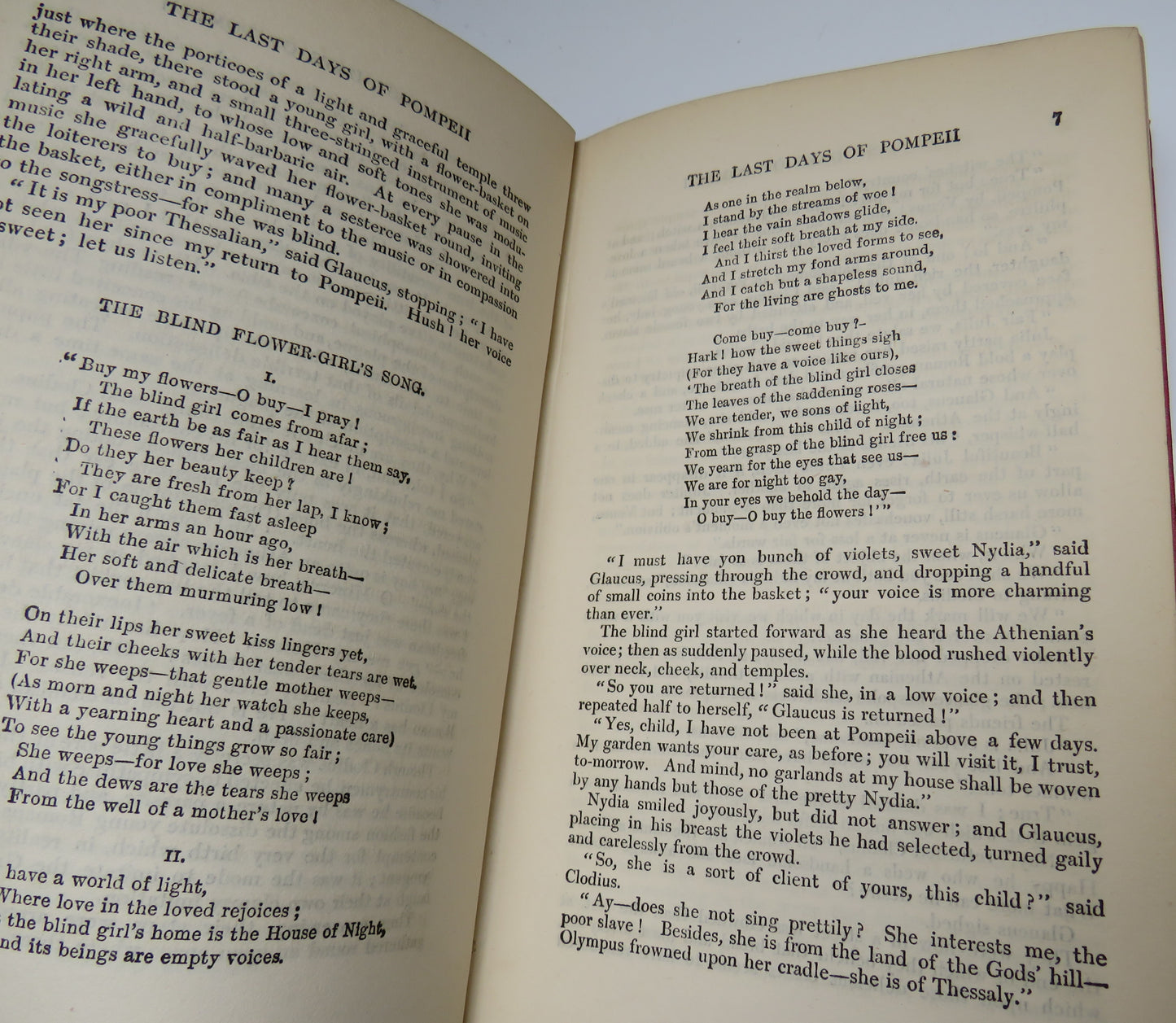 The Last Days Of Pompeii By Lord Lytton