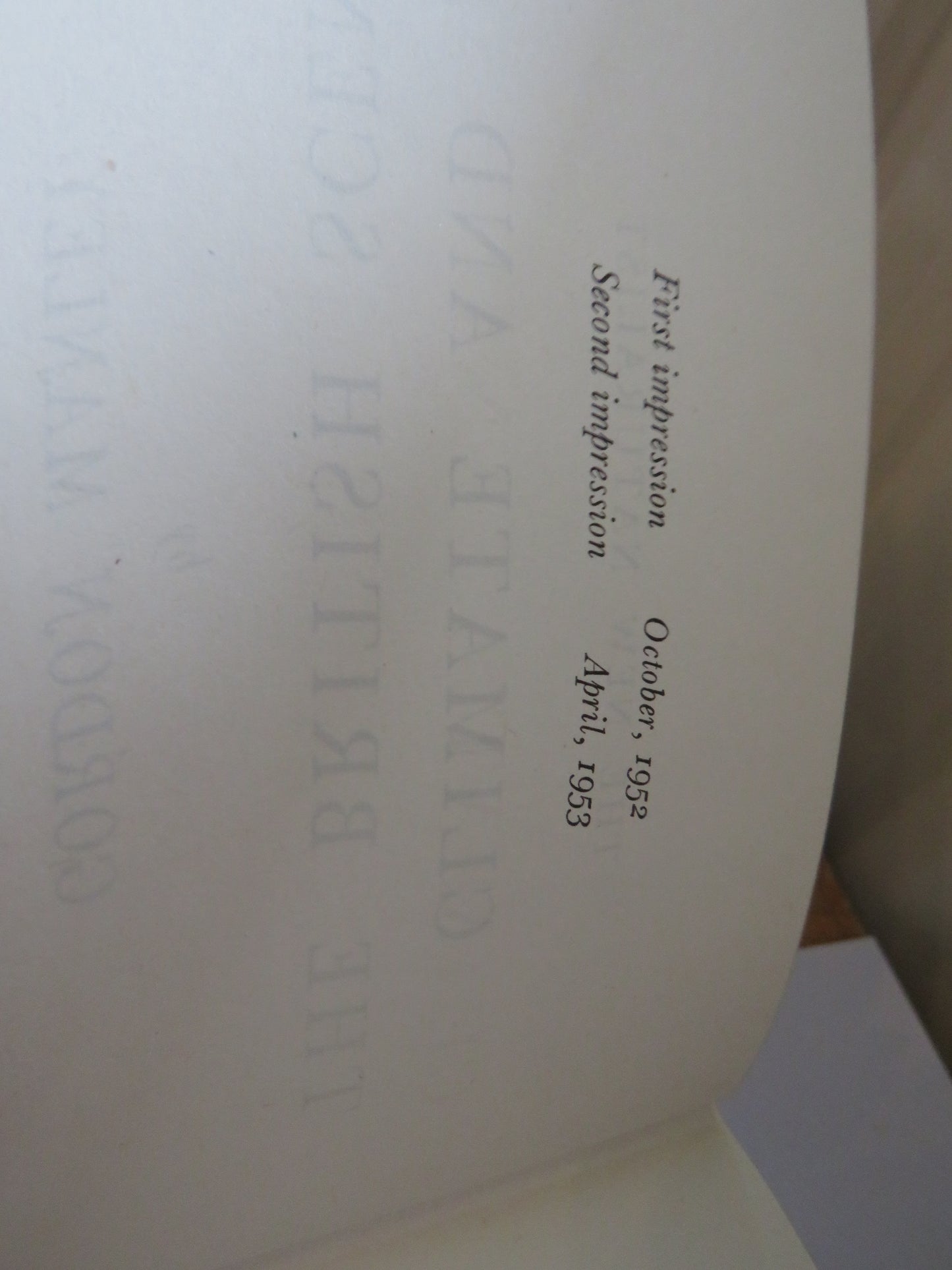 Climate and The British Scene By Gordon Manley