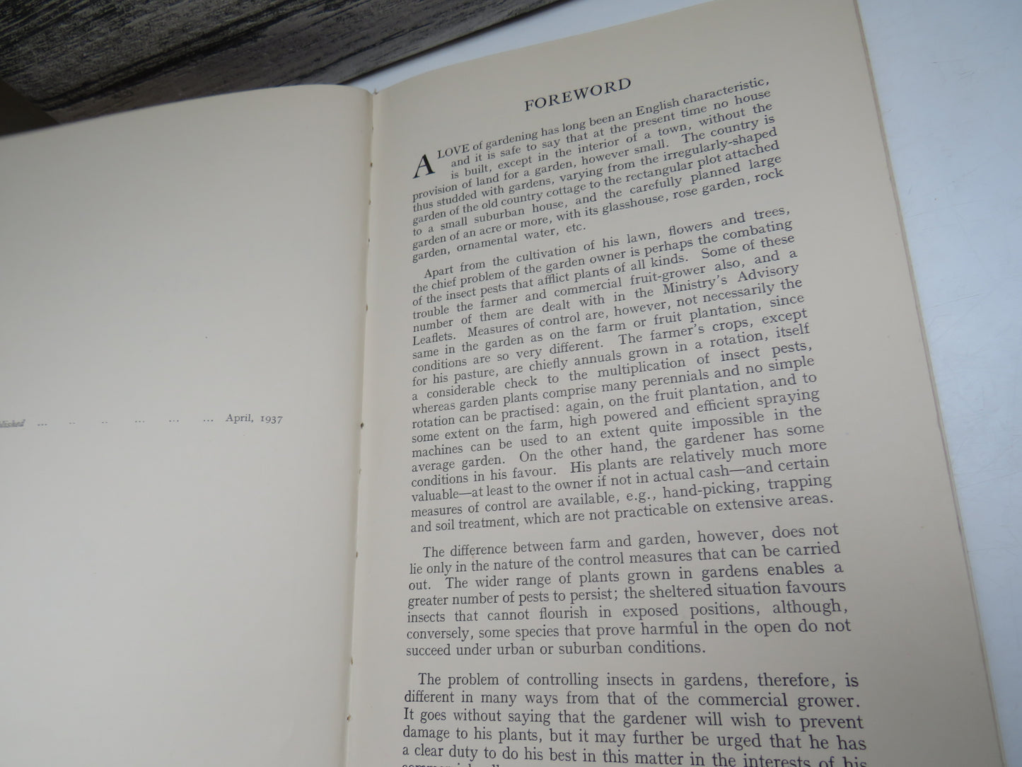 Pests of Ornamental Garden-Plants, Bulletin No. 97, G. Fox Wilson, 1937