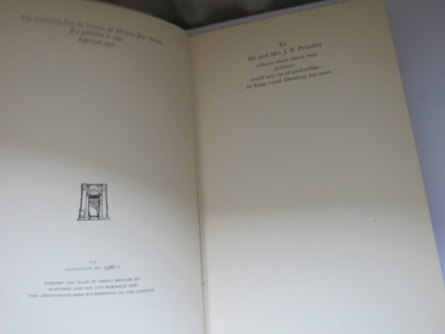 King Solomon's Ring New Light On Animal Ways By Konrad Z. Lorenz 1952