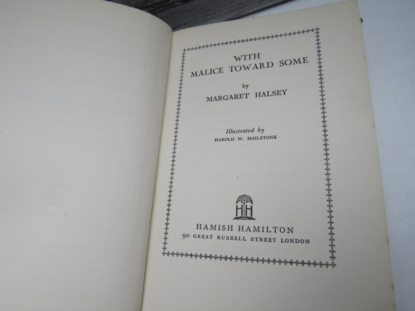 With Malice Toward Some by Margaret Halsey, 1938
