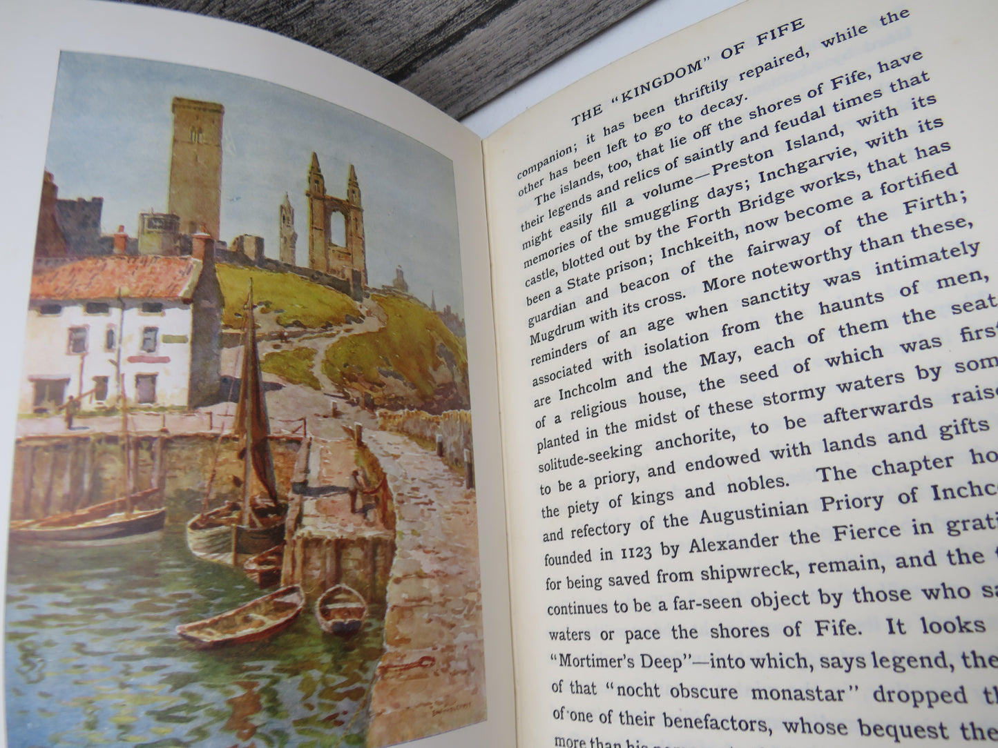 The Shores of Fife Described By John Geddie Painted By E. W. Haslehust