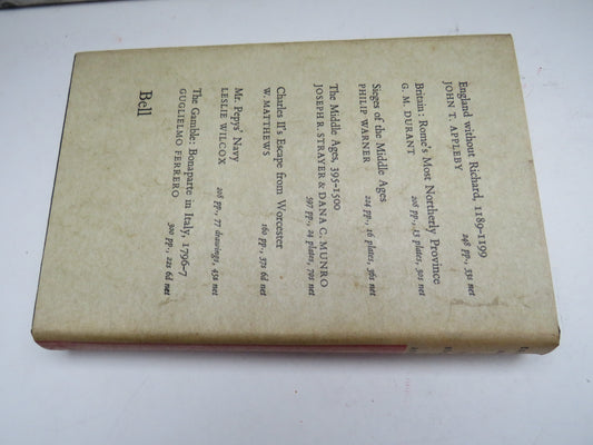 The Troubled Reign Of King Stephen By John T. Appleby 1969