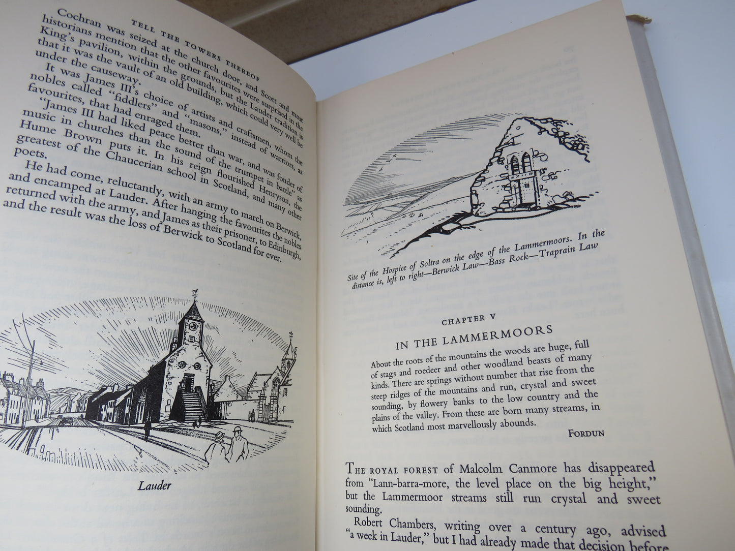 Tell The Towers Thereof The Ancient Border Story By Madge Elder 1956 1st Edition