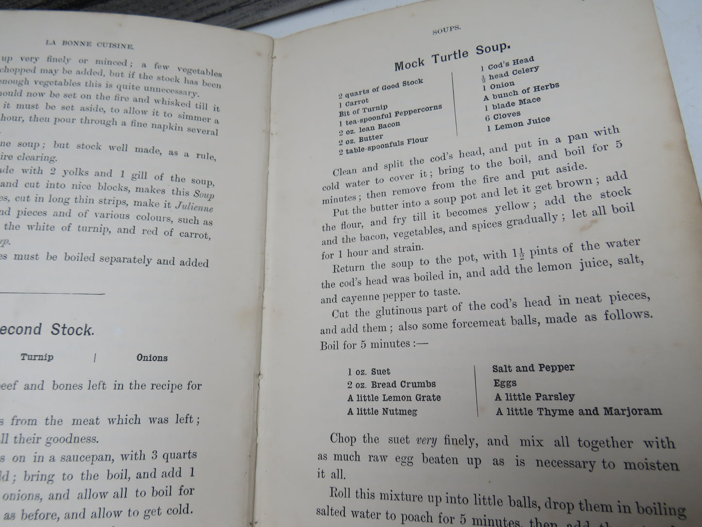 Choice Cookery "La Bonne Cuisine" A Selection of High-Class and Household Cookery Recipes By Mrs. Black F.E.I.S