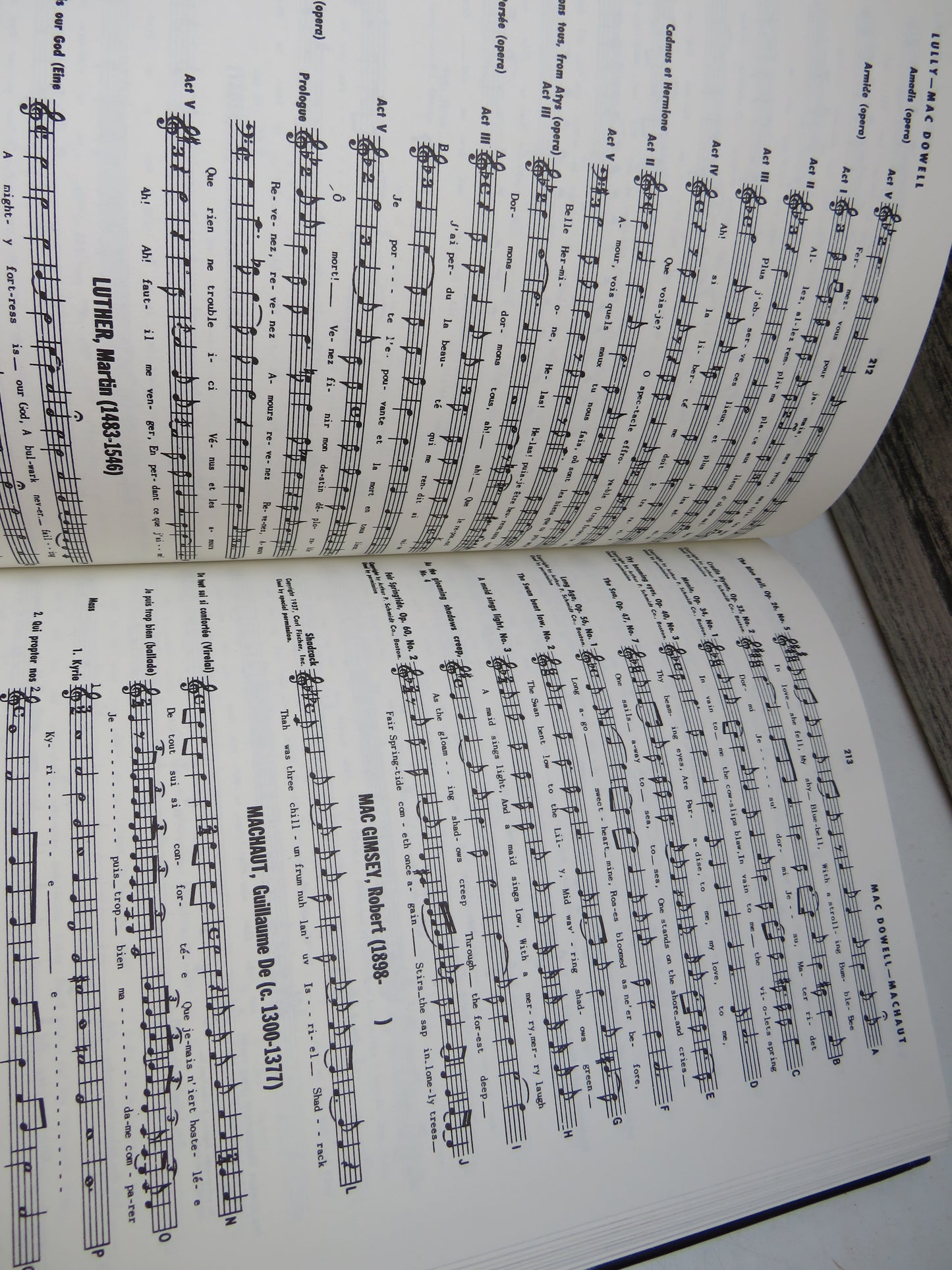 A Dictionary of Opera and Song Themes Revised Edition Compiled By Harold Barlow and Sam Morgenstern 1978