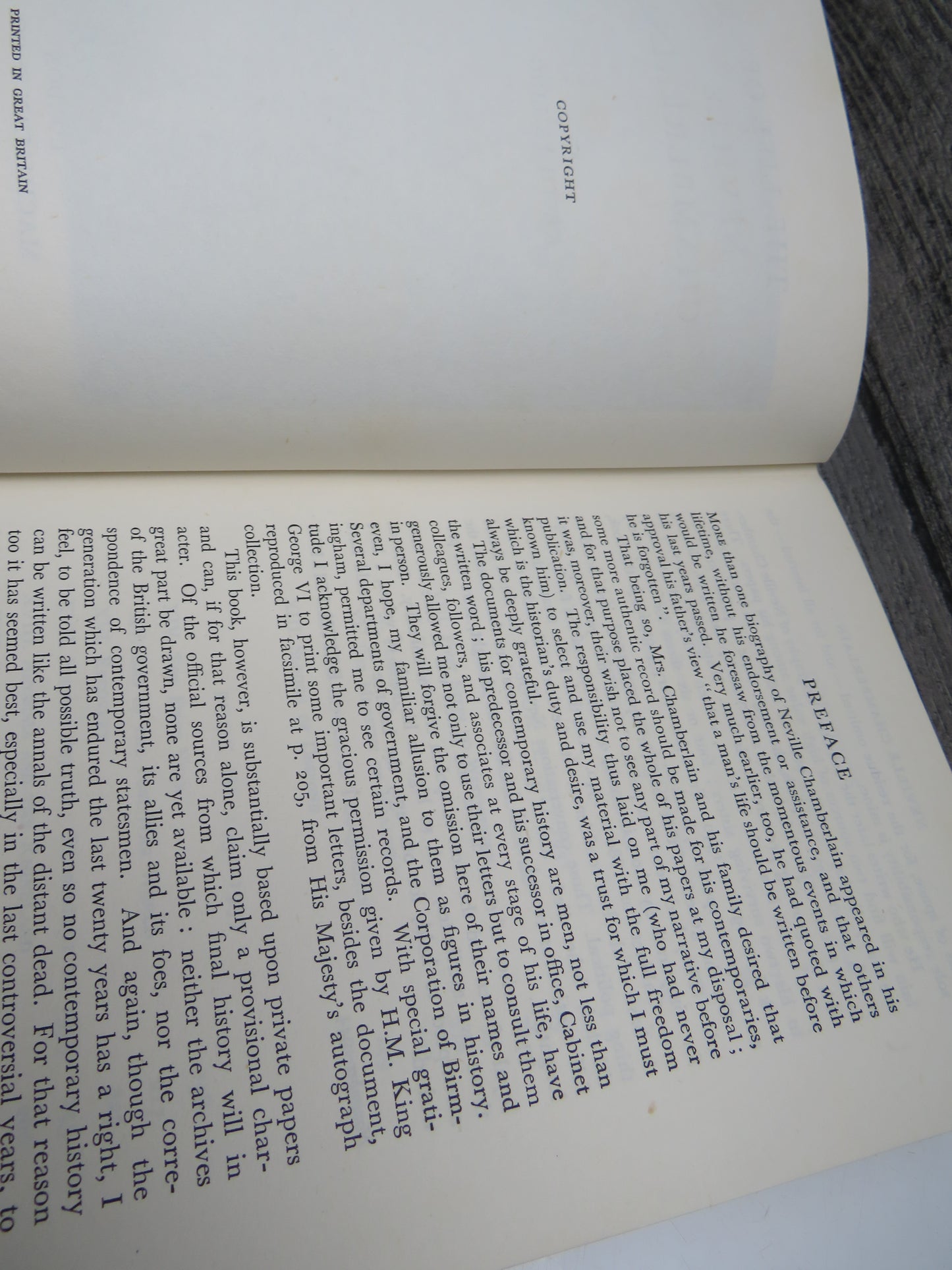 The Life of Neville Chamberlain by Keith Feiling, 1946