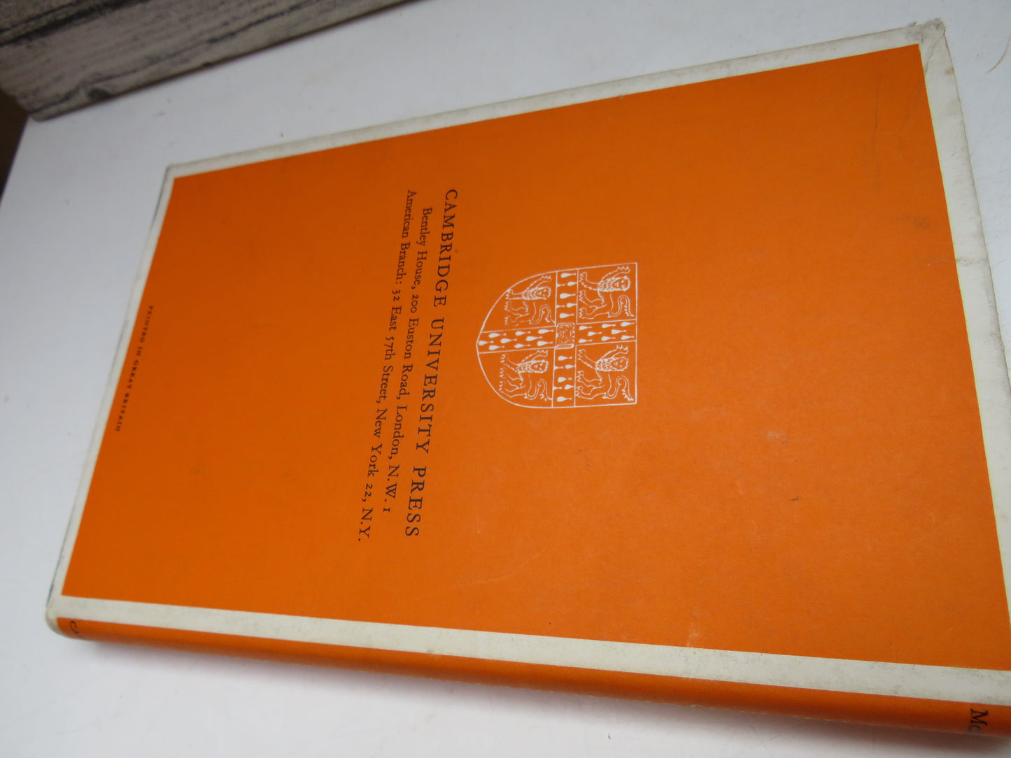 The Major Achievements of Science By A. E. E. McKenzie Volume II 1960