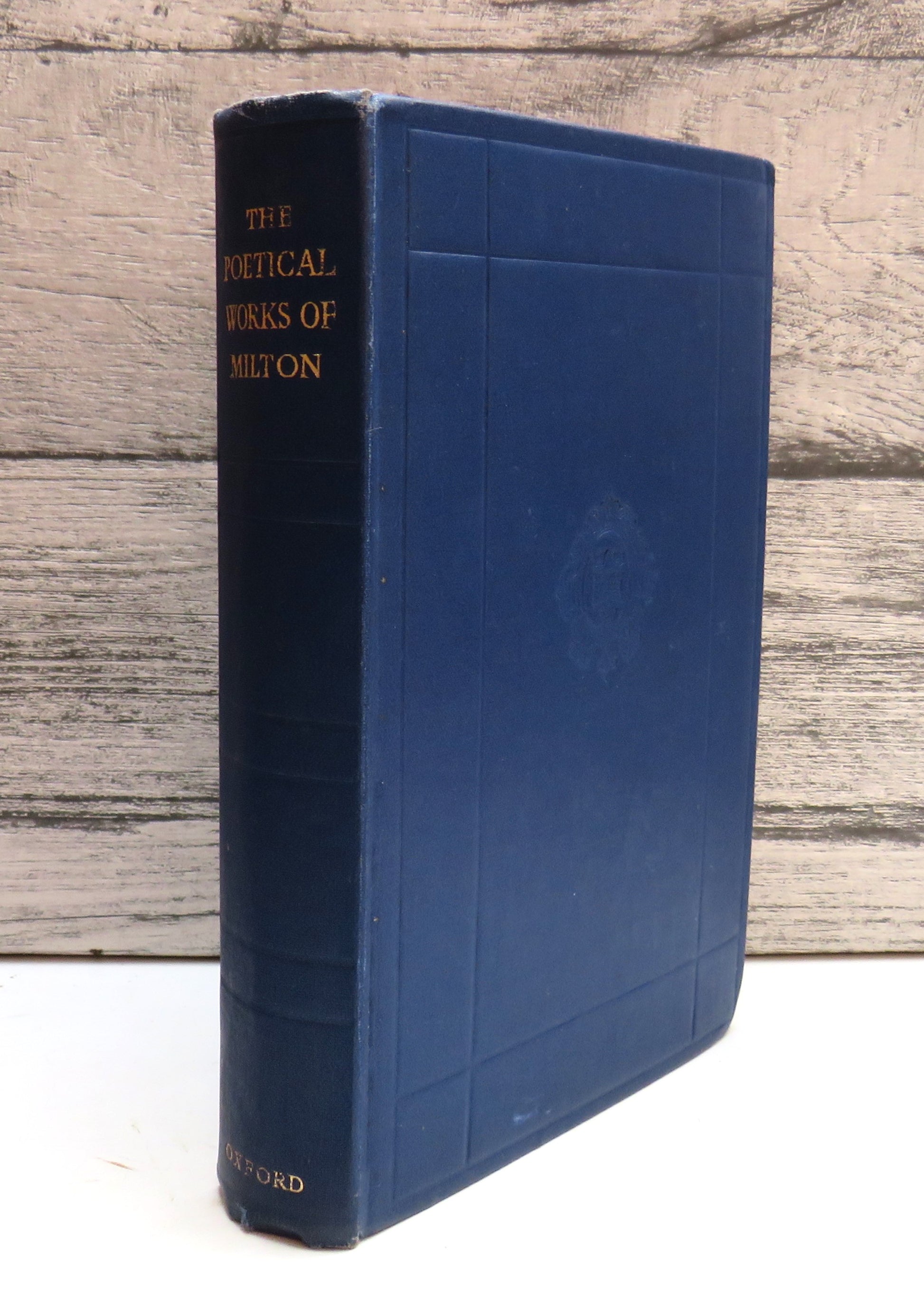 The Poetical Works of John Milton Edited After The Original Texts by H.C. Beeching 1952 (Vintage Poetry Book) book cover