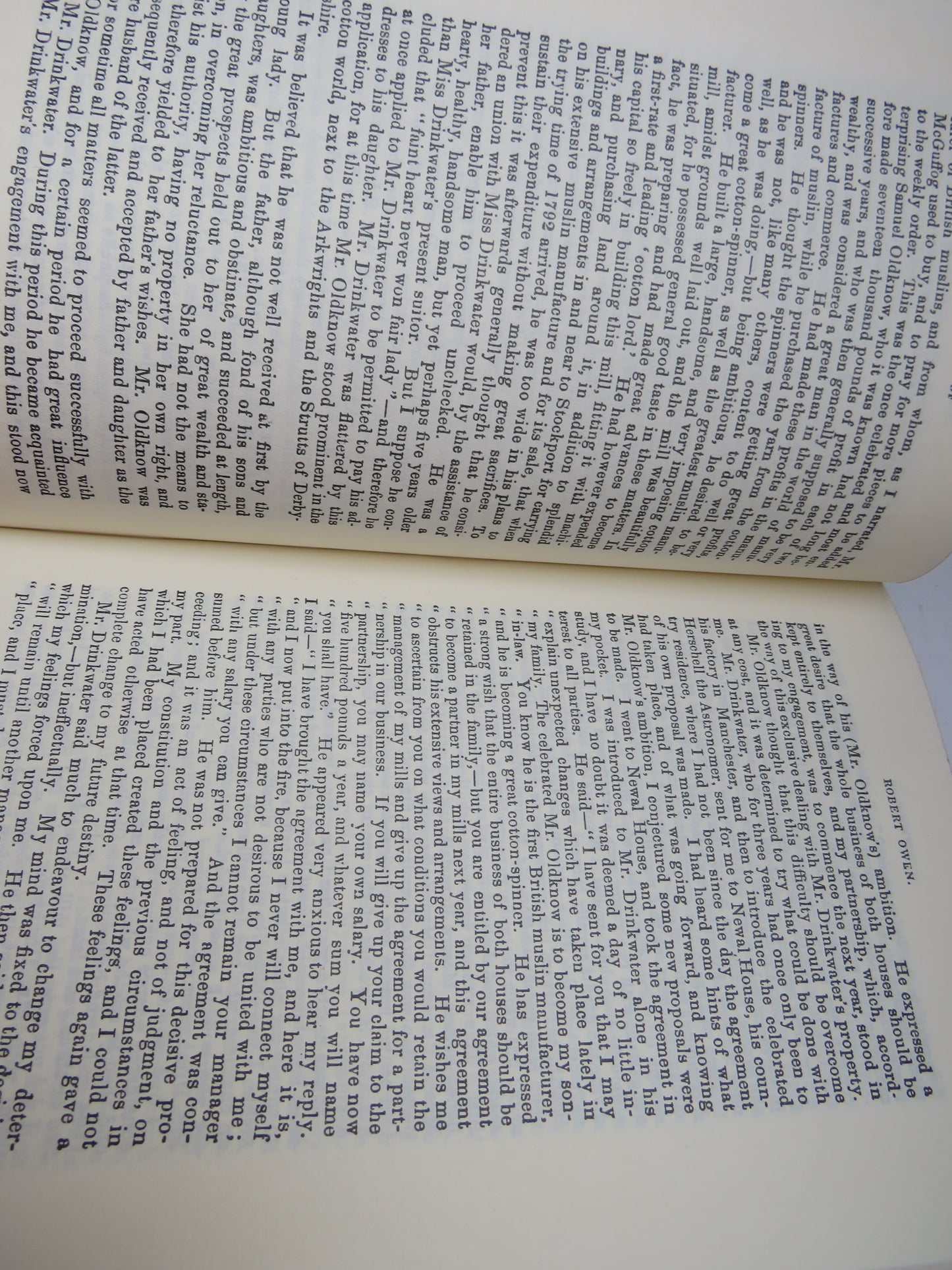 The Life of Robert Owen Written By Himself 1971