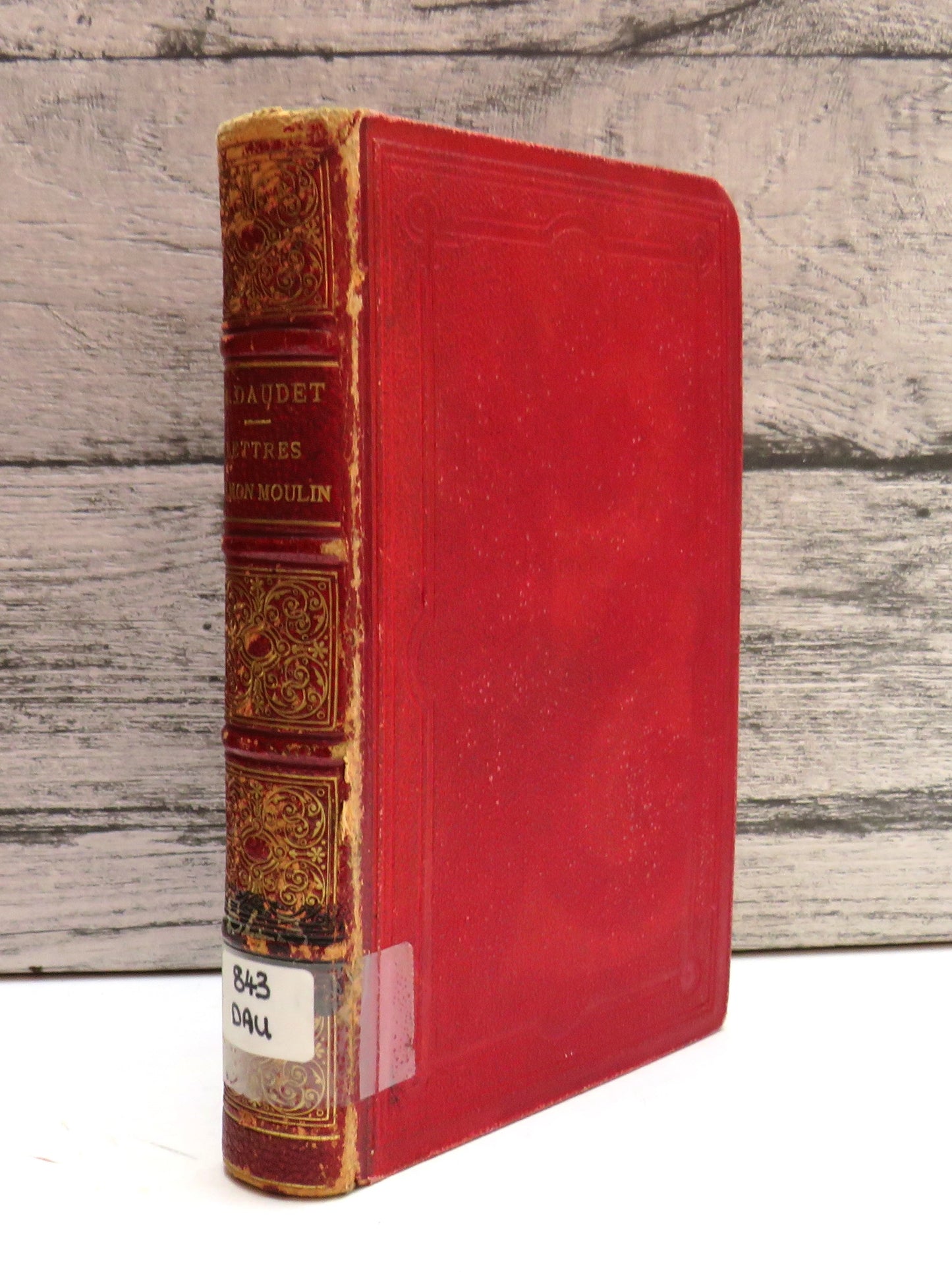 Lettres De Mon Moulin Par Alphonse Daudet 1891 Antique French Book