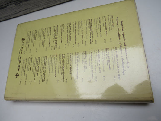 Happy Hunting Ground, Publications of the Texas Folklore Society Number IV, edited by J. Frank Dobie, 1964