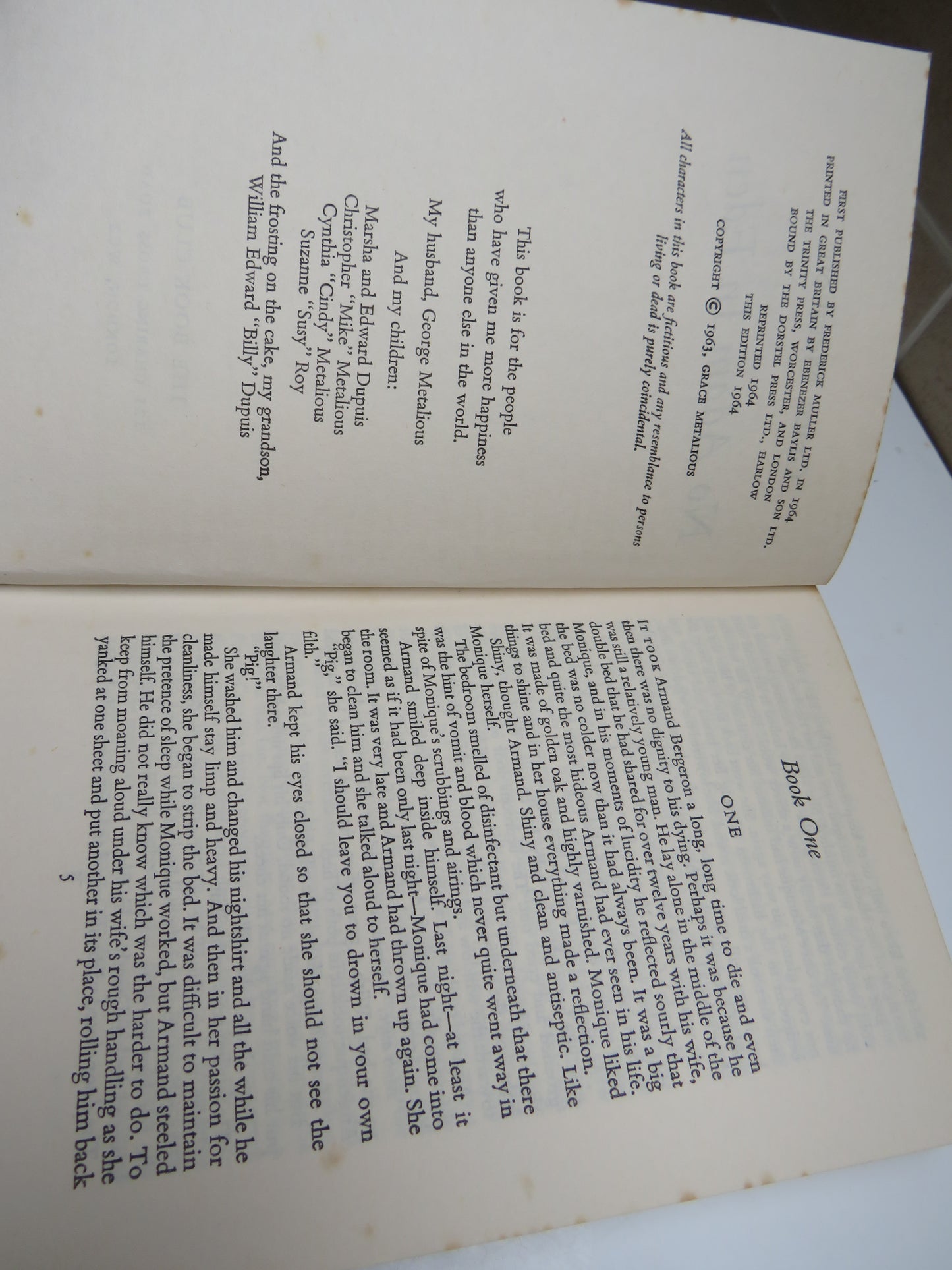No Adam In Eden By Grace Metalious 1964