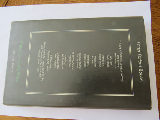 Stravinsky By Roman Vlad Translated From Italian By Frederick Fuller 3d Edition 1978