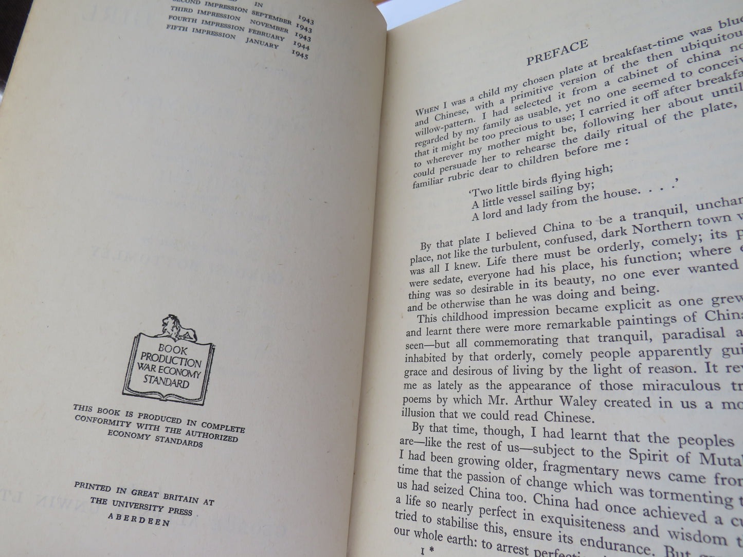 Autobiography Of A Chinese Girl A Genuine Autobiography By Hsieh Ping-Ying Translated Into English 1945