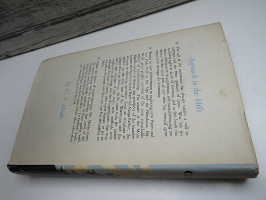 Approach To The Hills by C. F. Meade, 1940, First Edition