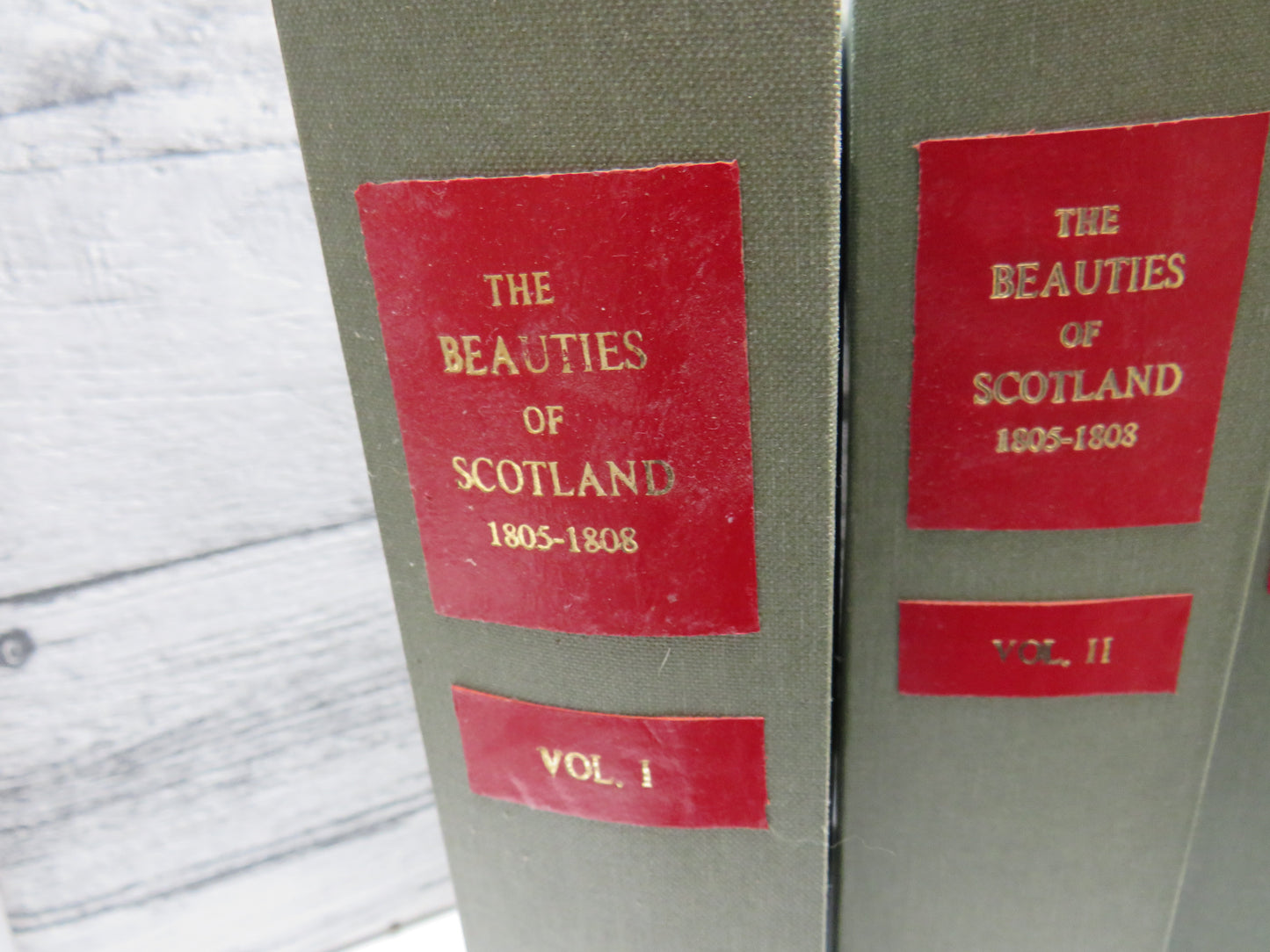 The Beauties of Scotland: Containing A Clear and Full Account of the Agriculture, Commerce, Mines and Manufactures; Population, Cities, Towns, Villages & of Each County Vol 1 - 5 1805- 1808