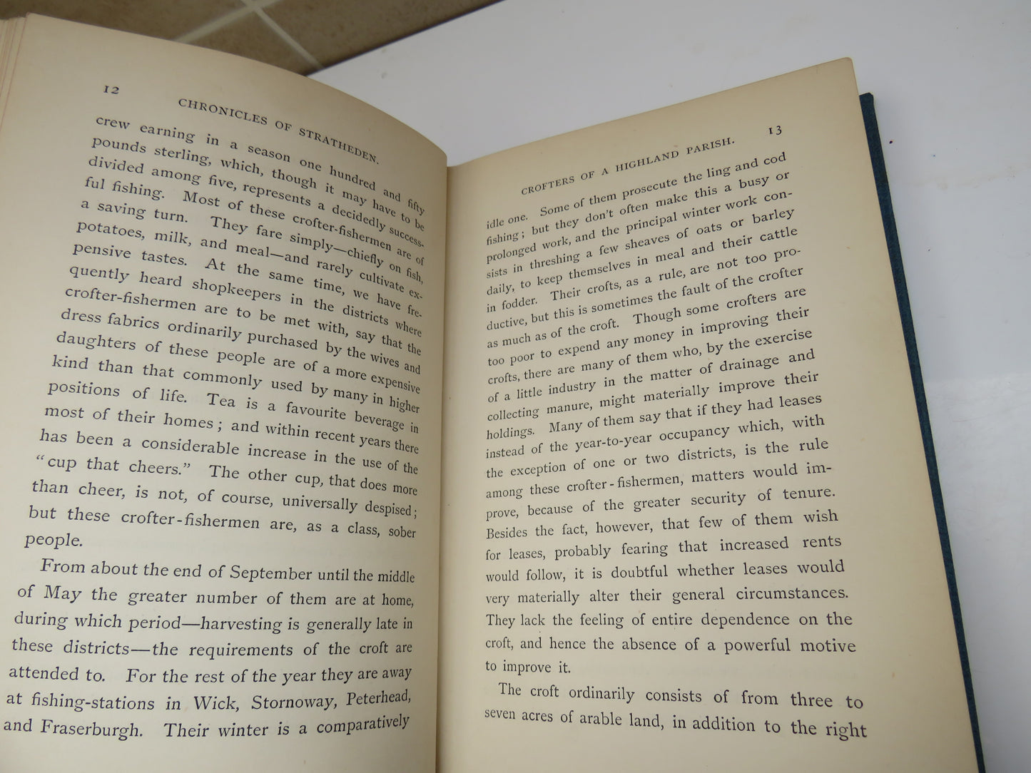 Chronicles of Stratheden A Highland Parish of To-Day By A Resident 1881