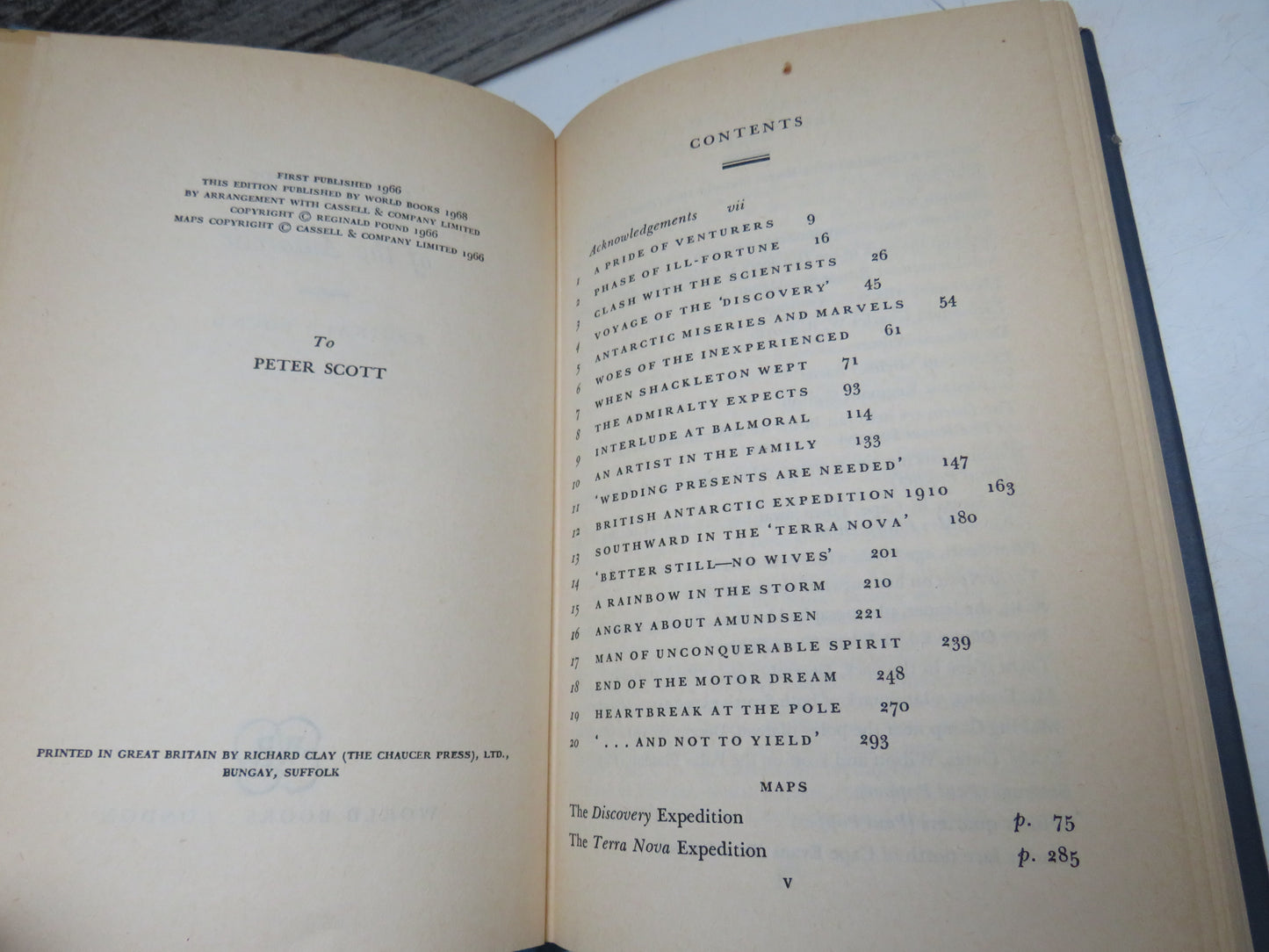 Scott of the Antarctic by Reginald Pound, 1968