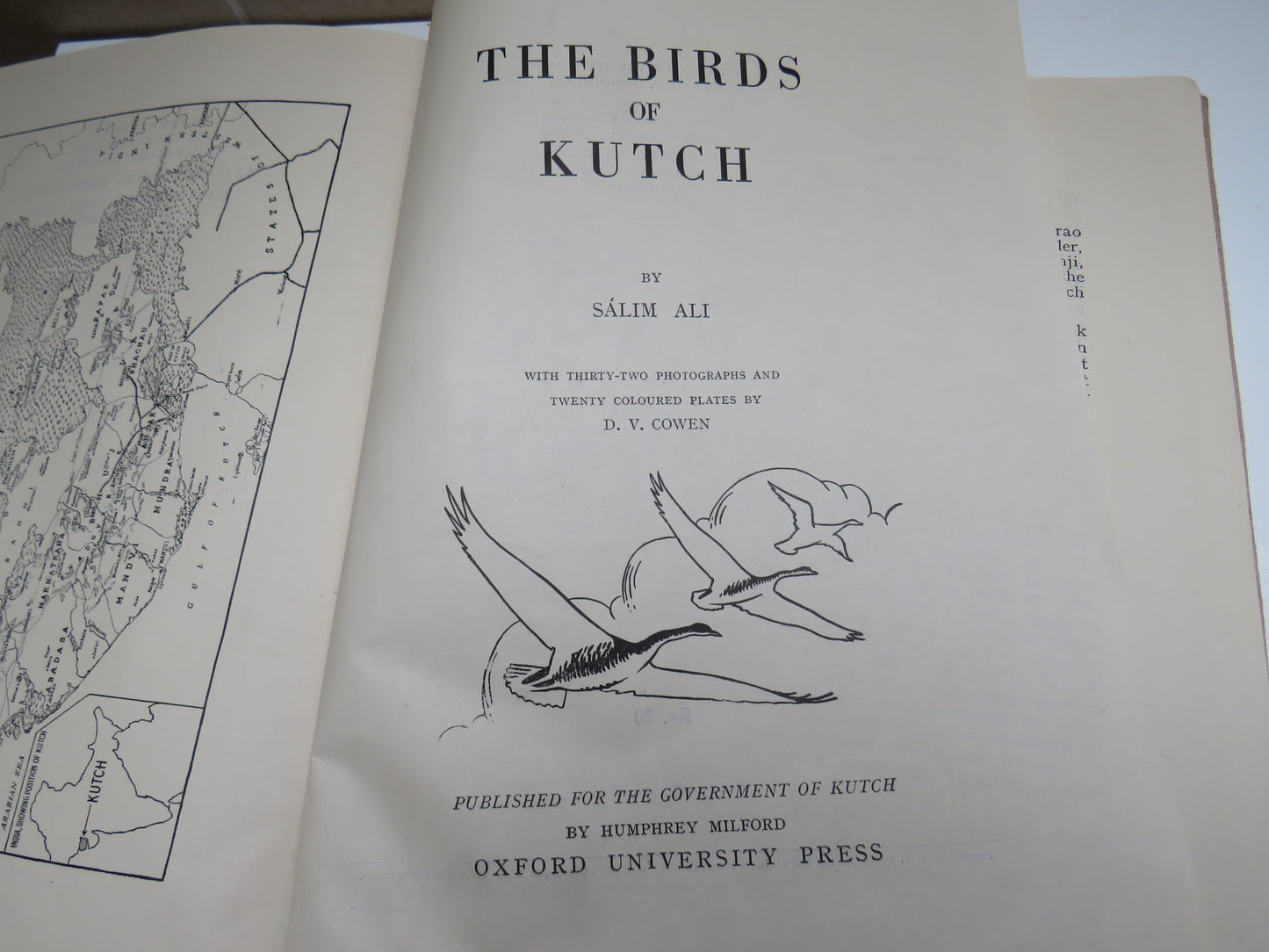 The Birds Of Kutch By Salim Ali 1945