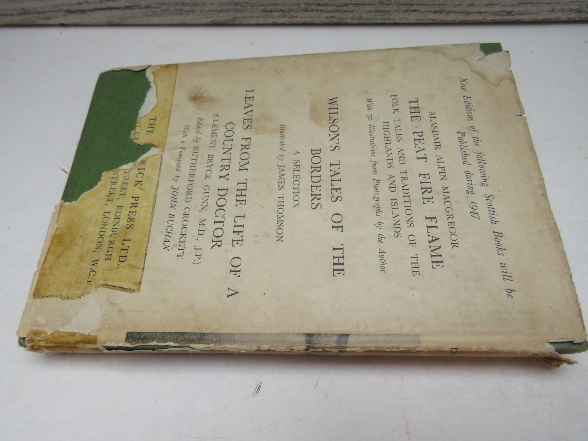 All Around Scotland By Robert J. Drummond 1947 (Vintage Travel Book) book 2