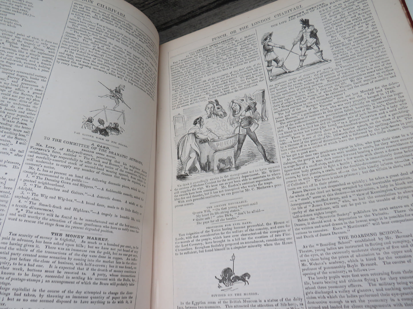 Punch Or The London Charivari Volume The First (July to December 1841)