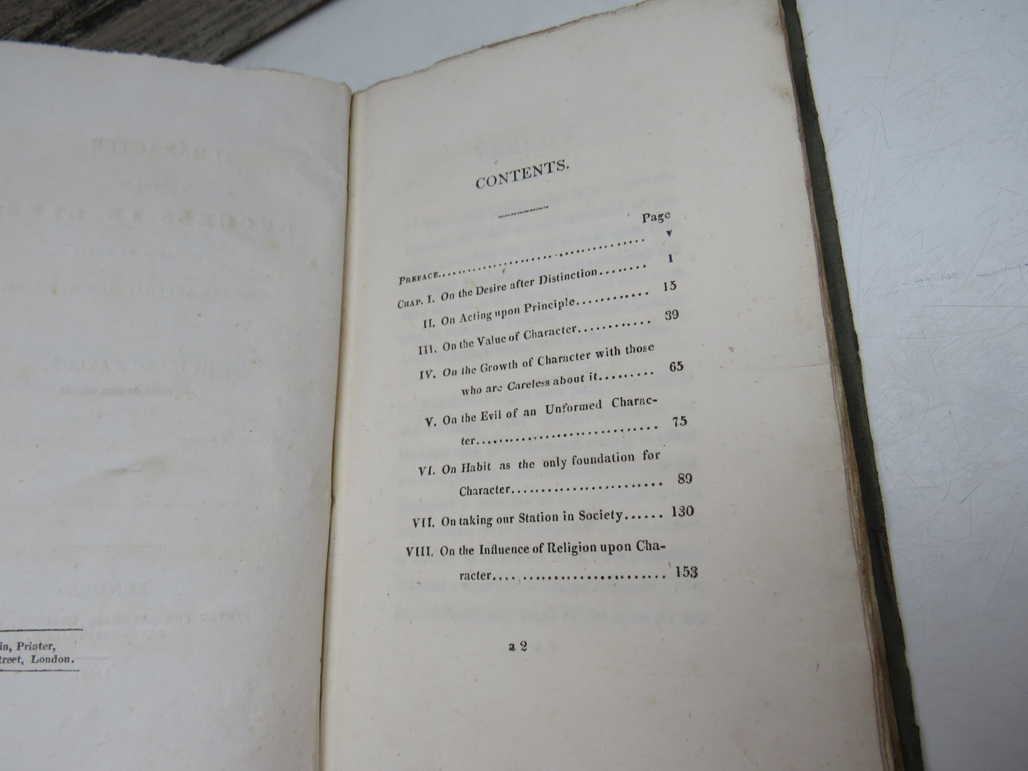Character Essential To Success In Life: Addressed To Those Who Are Approaching Manhood By Isaac Taylor 1820 (Antique Self-Help Book) book 6
