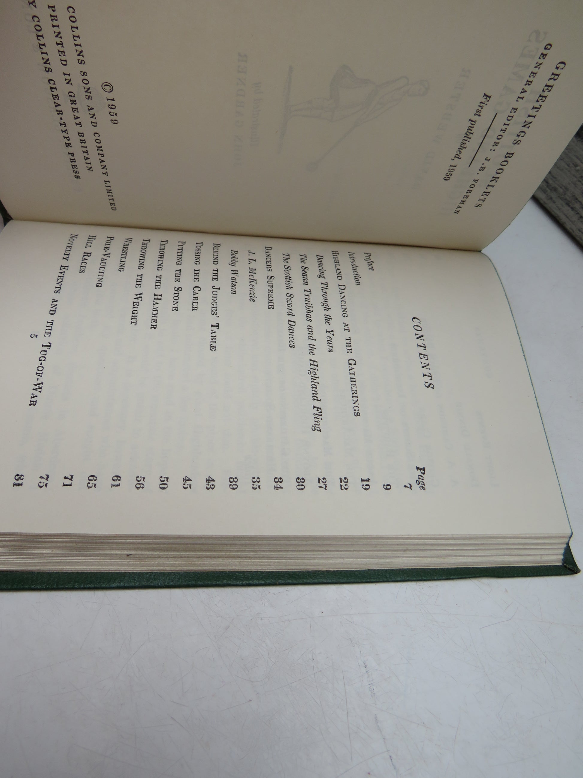 Scottish Highland Games By David Webster 1959 (Vintage Sports History Book) book 4