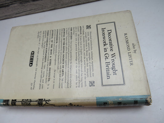 Decorative Cast Ironwork In Great Britain By Raymond Lister 1960 (Vintage Craft Book) book 2