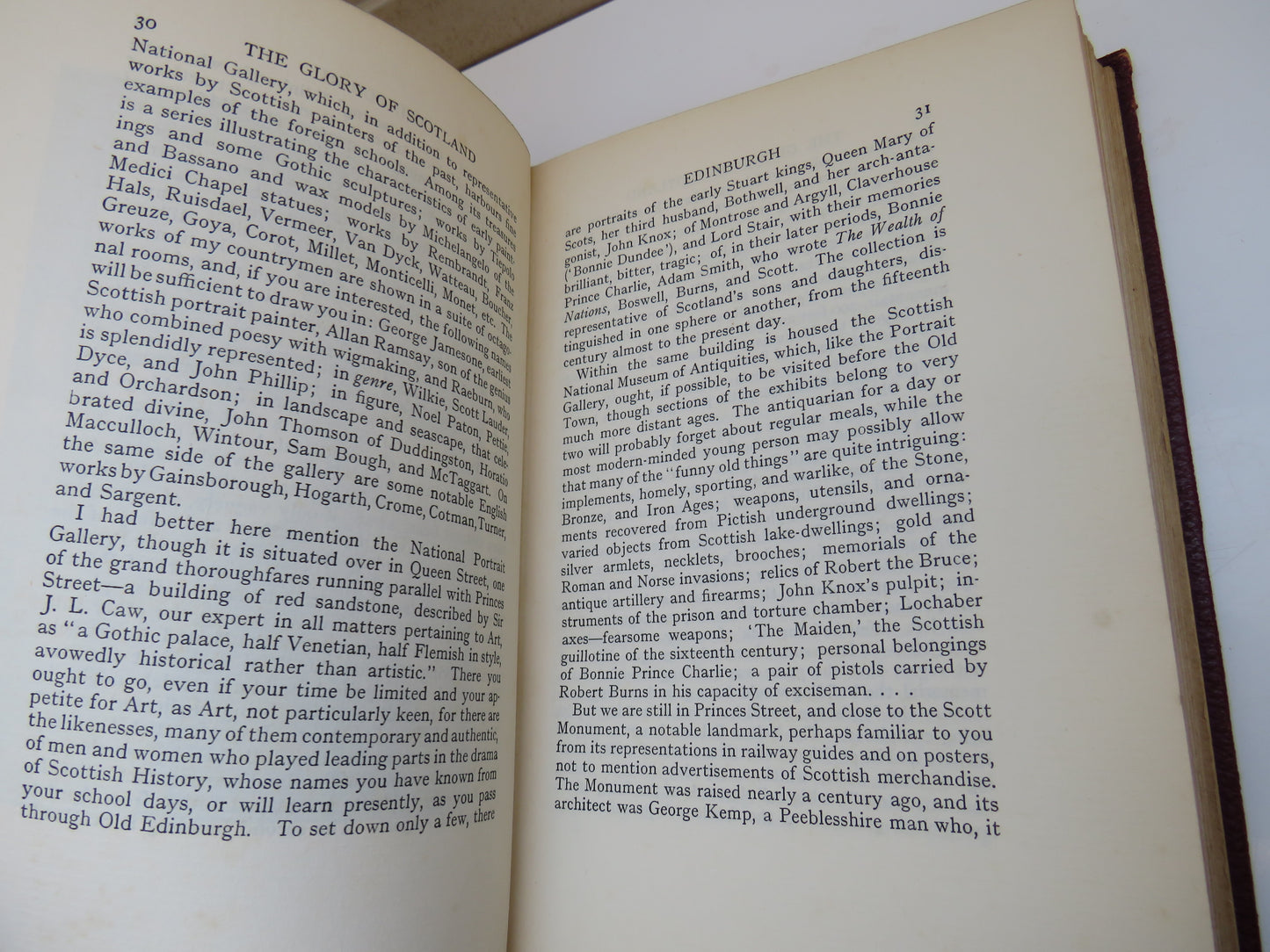 The Glory of Scotland by J. J. Bell, 1933