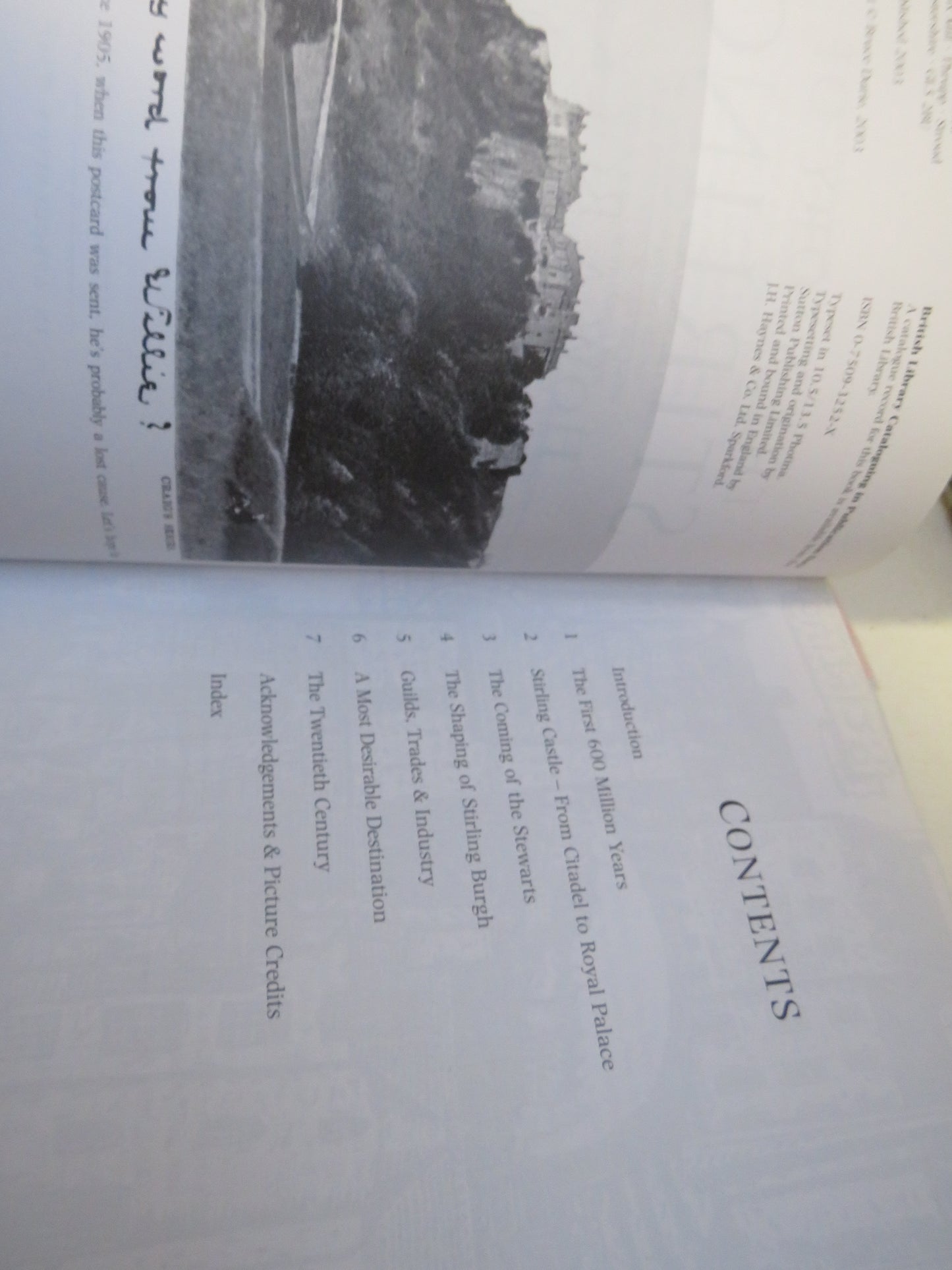 The Story of Stirling How A Rock Became A City By Bruce Durie 2003